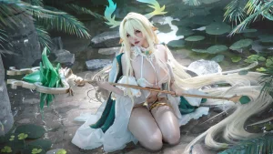 阿薰kaOri《碧蓝航线 金狮》写真图集 209P+6V｜在线预览与图包下载