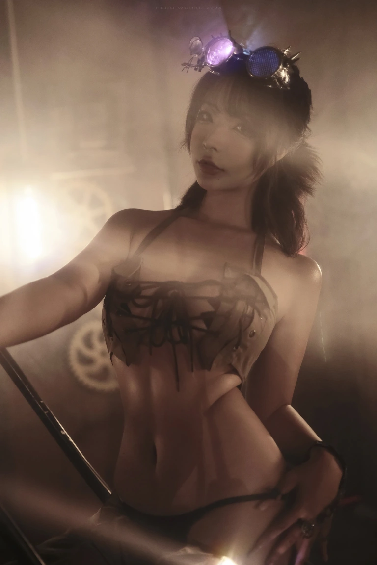 Kokuhui(yuuhui玉汇)《蒸汽维修工》写真图集 26P｜在线预览与图包下载