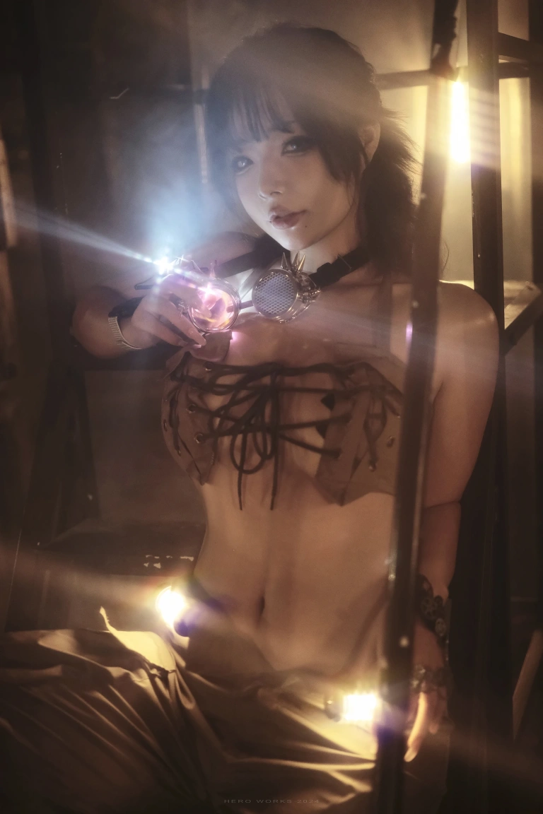 Kokuhui(yuuhui玉汇)《蒸汽维修工》写真图集 26P｜在线预览与图包下载