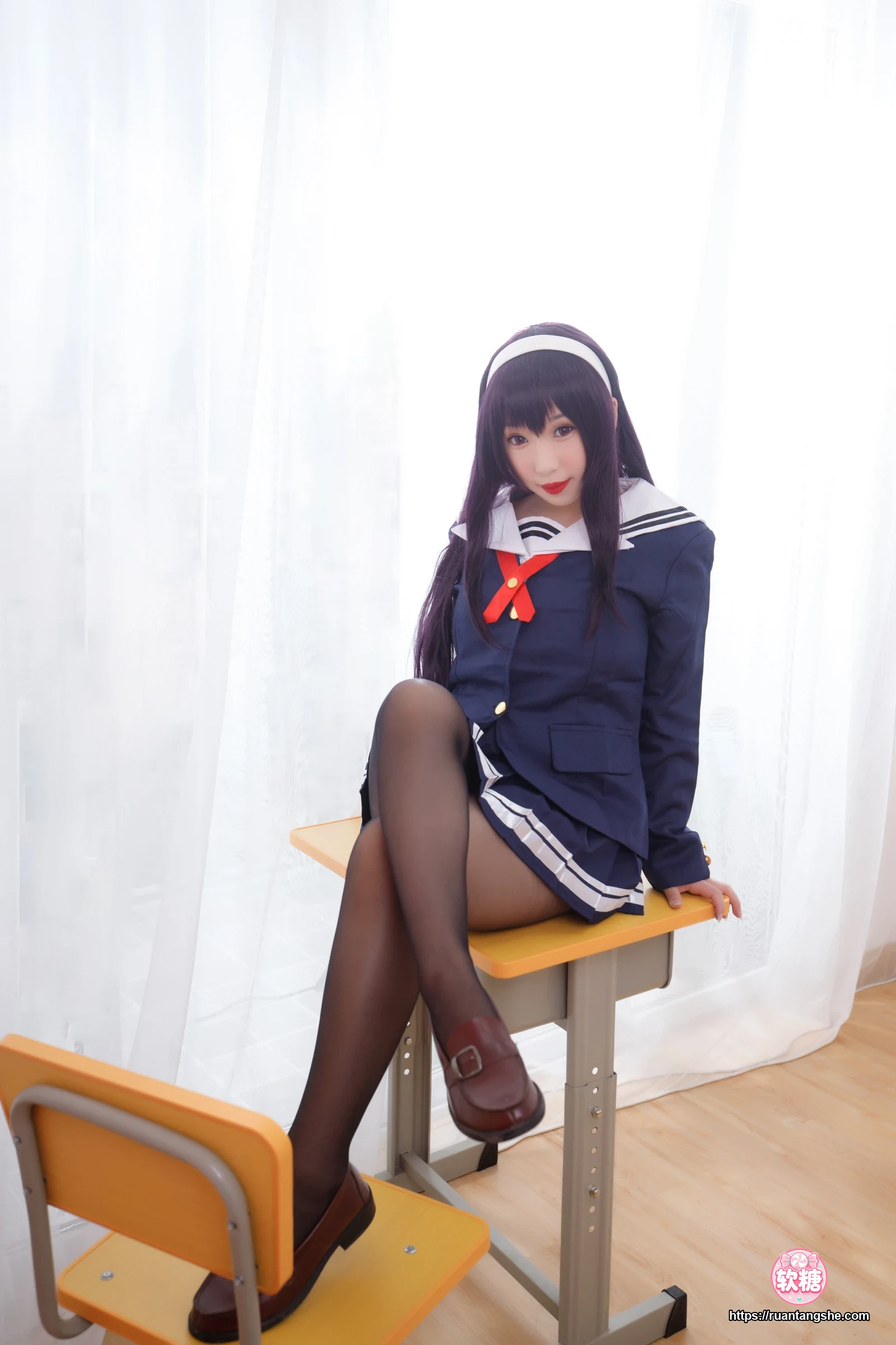 胡桃Kurumi 胡桃 NO.001 - 学姐