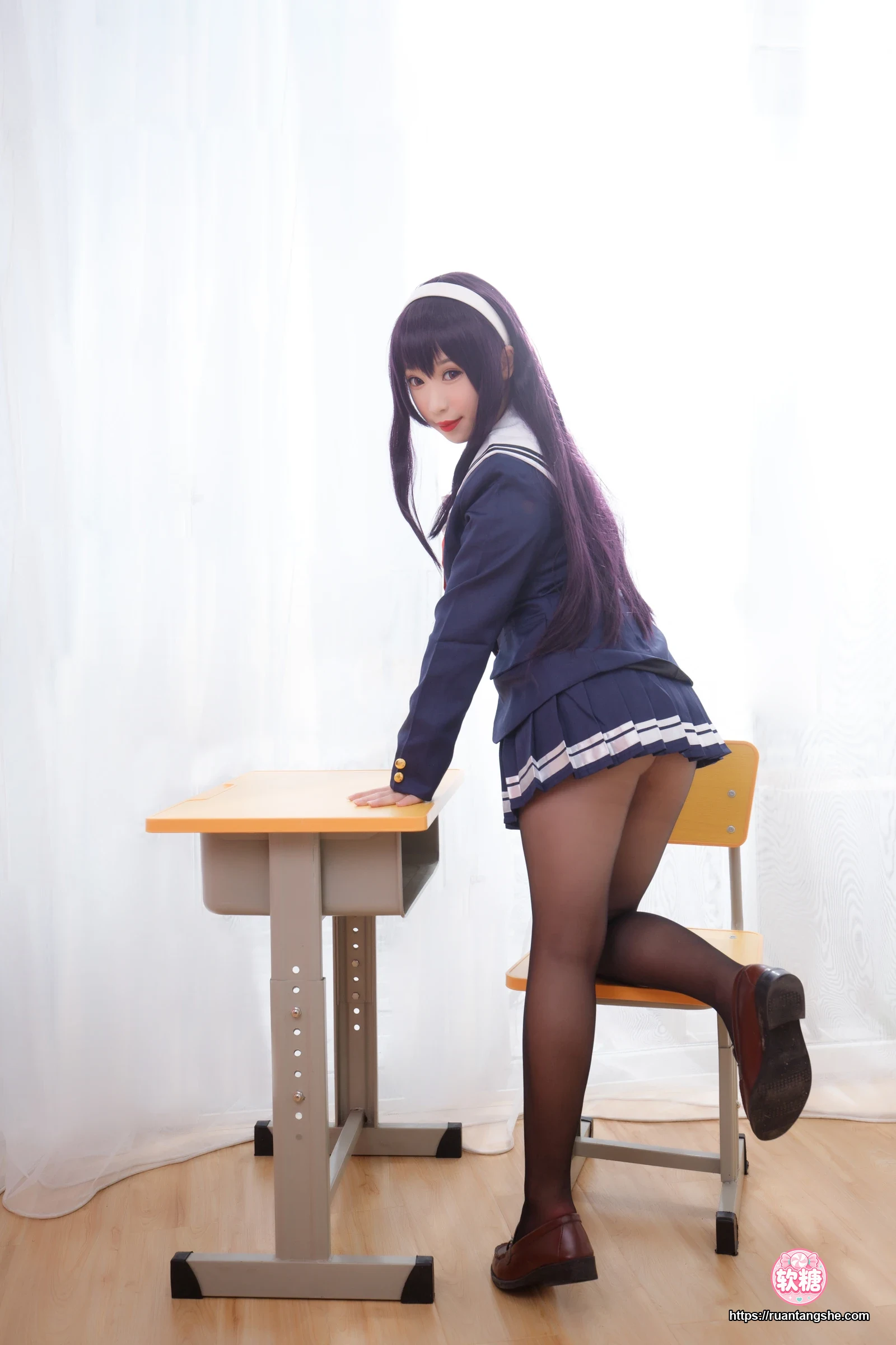 胡桃Kurumi 胡桃 NO.001 - 学姐
