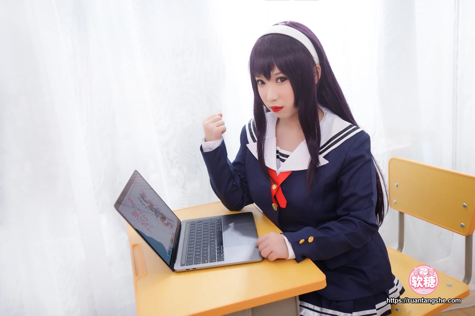 胡桃Kurumi 胡桃 NO.001 - 学姐
