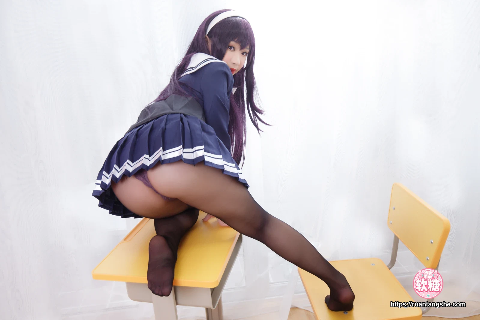胡桃Kurumi 胡桃 NO.001 - 学姐