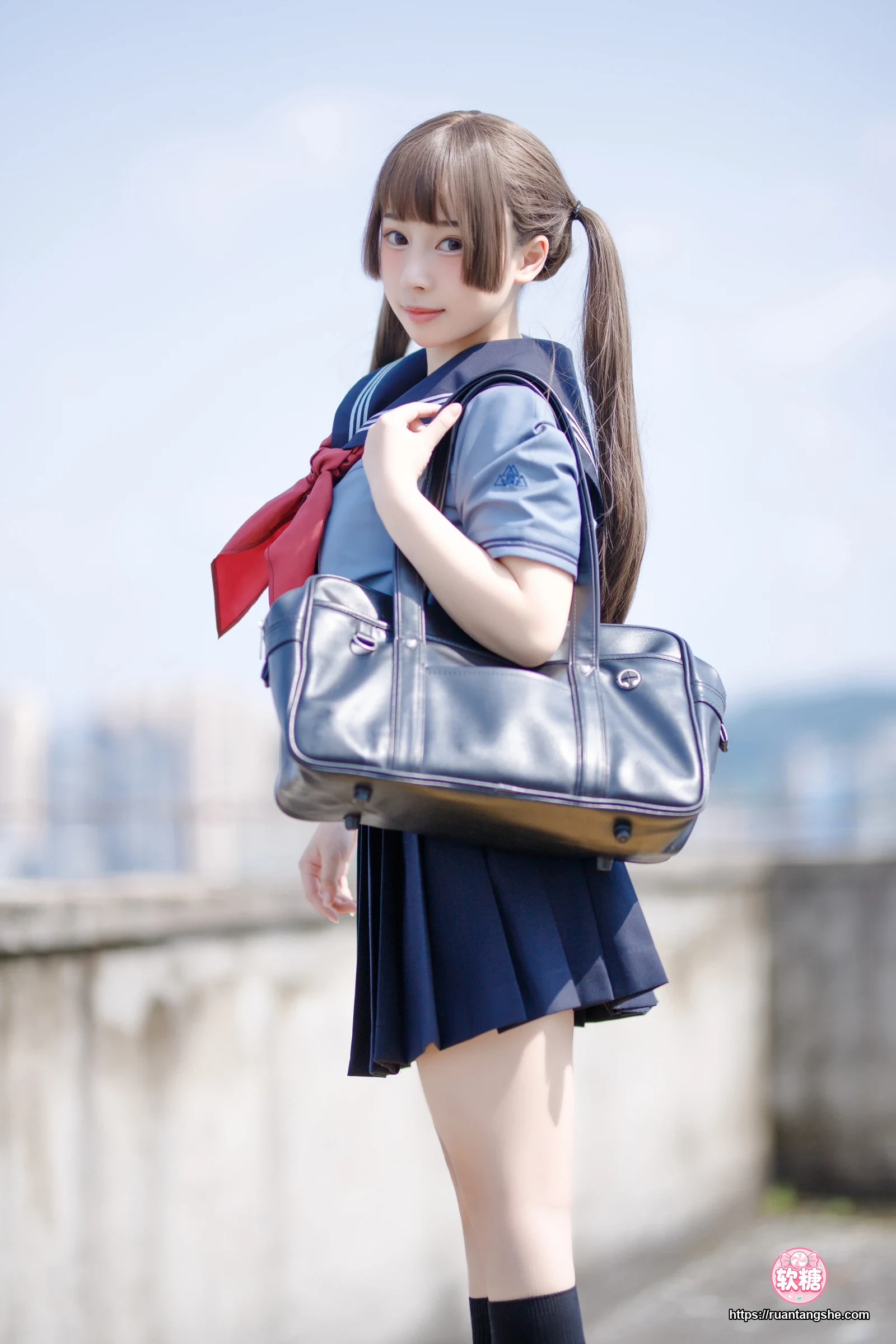 胡桃Kurumi 胡桃 NO.004 - 天台的爱之告白