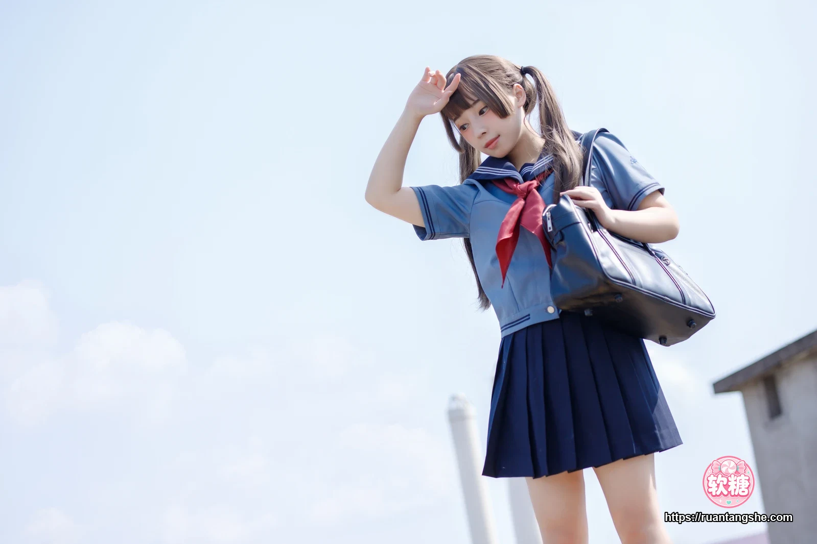 胡桃Kurumi 胡桃 NO.004 - 天台的爱之告白