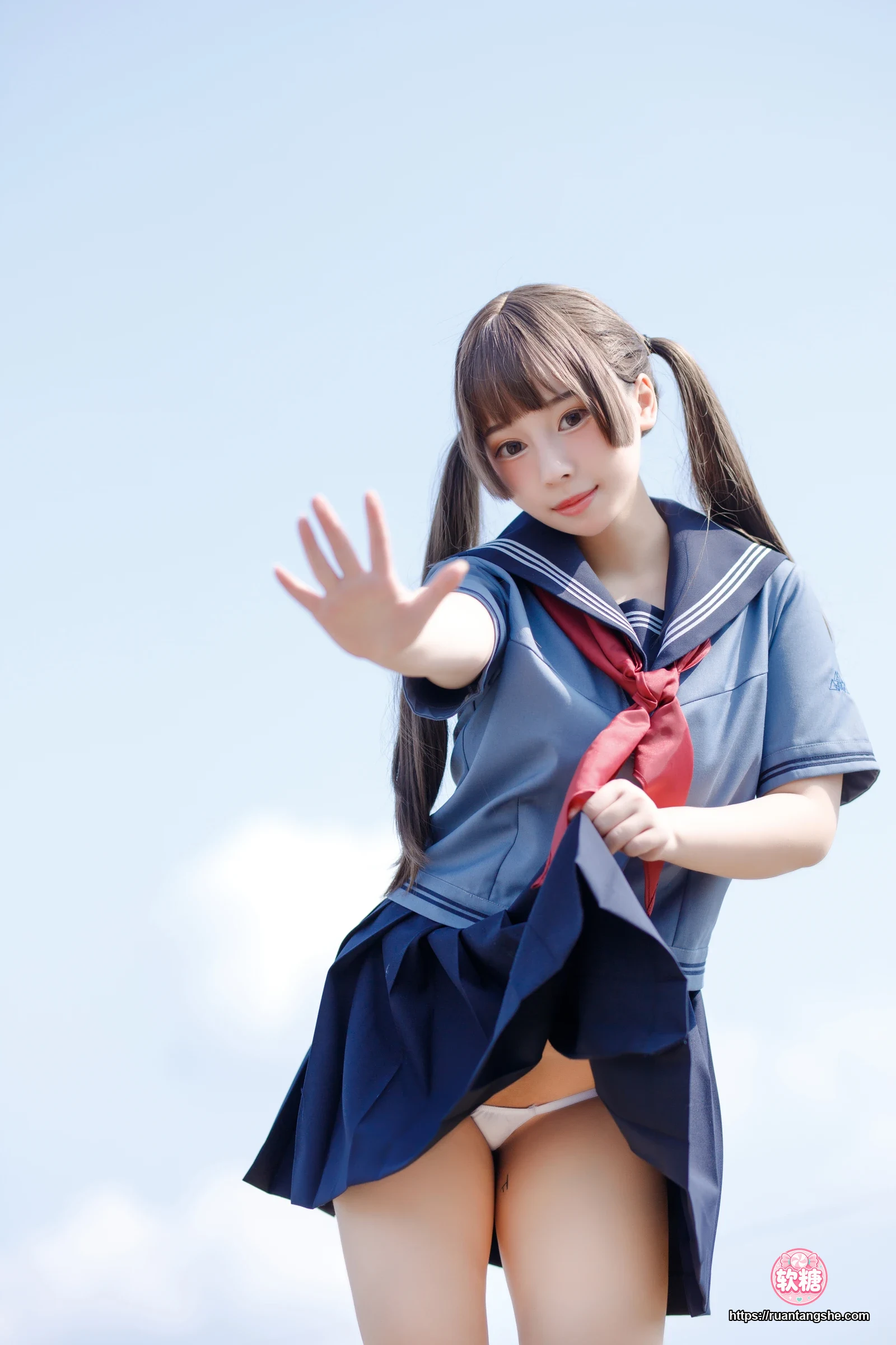 胡桃Kurumi 胡桃 NO.004 - 天台的爱之告白