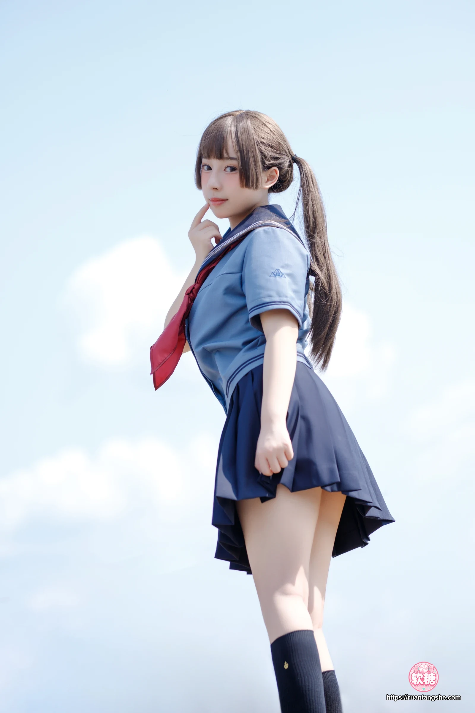 胡桃Kurumi 胡桃 NO.004 - 天台的爱之告白