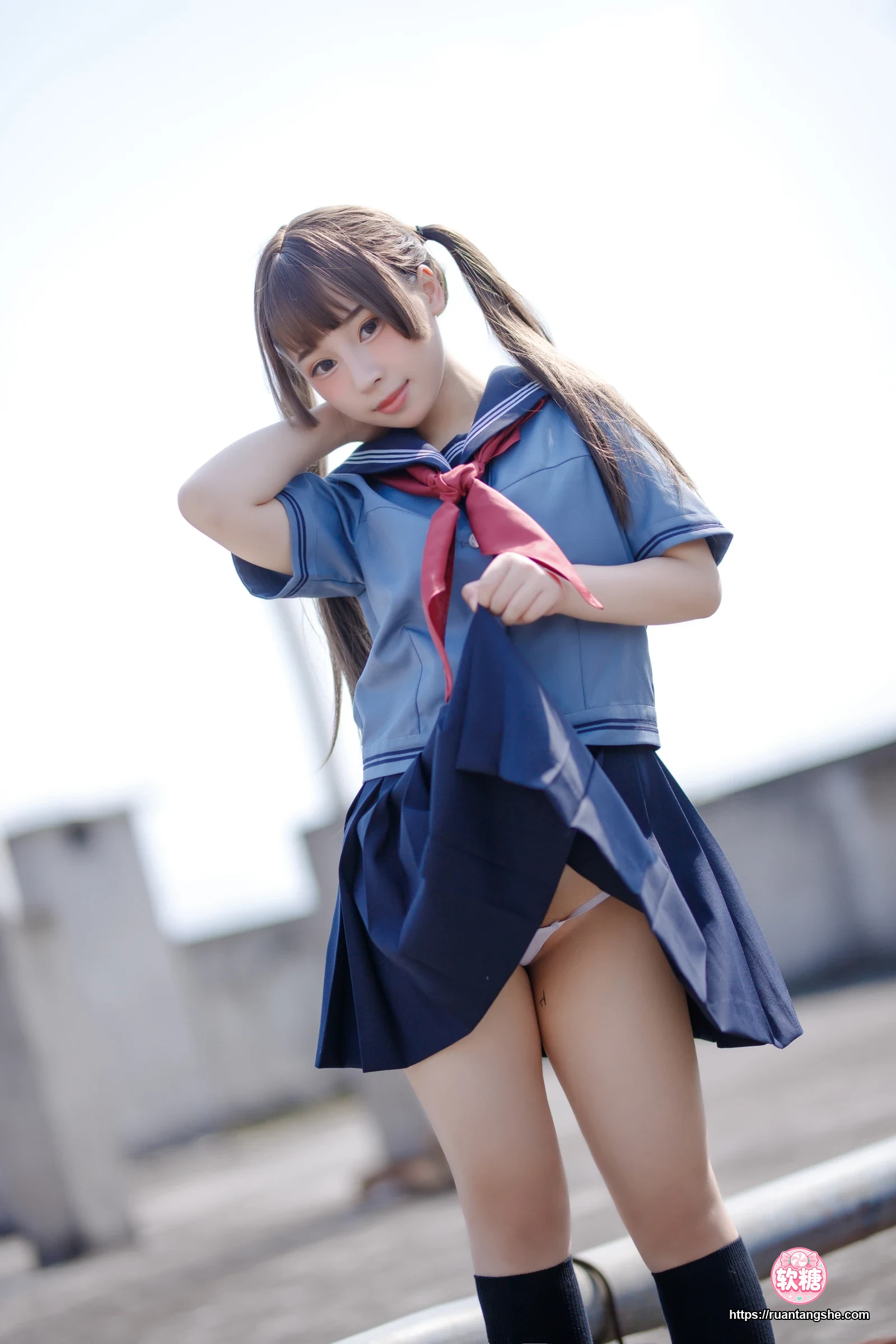 胡桃Kurumi 胡桃 NO.004 - 天台的爱之告白