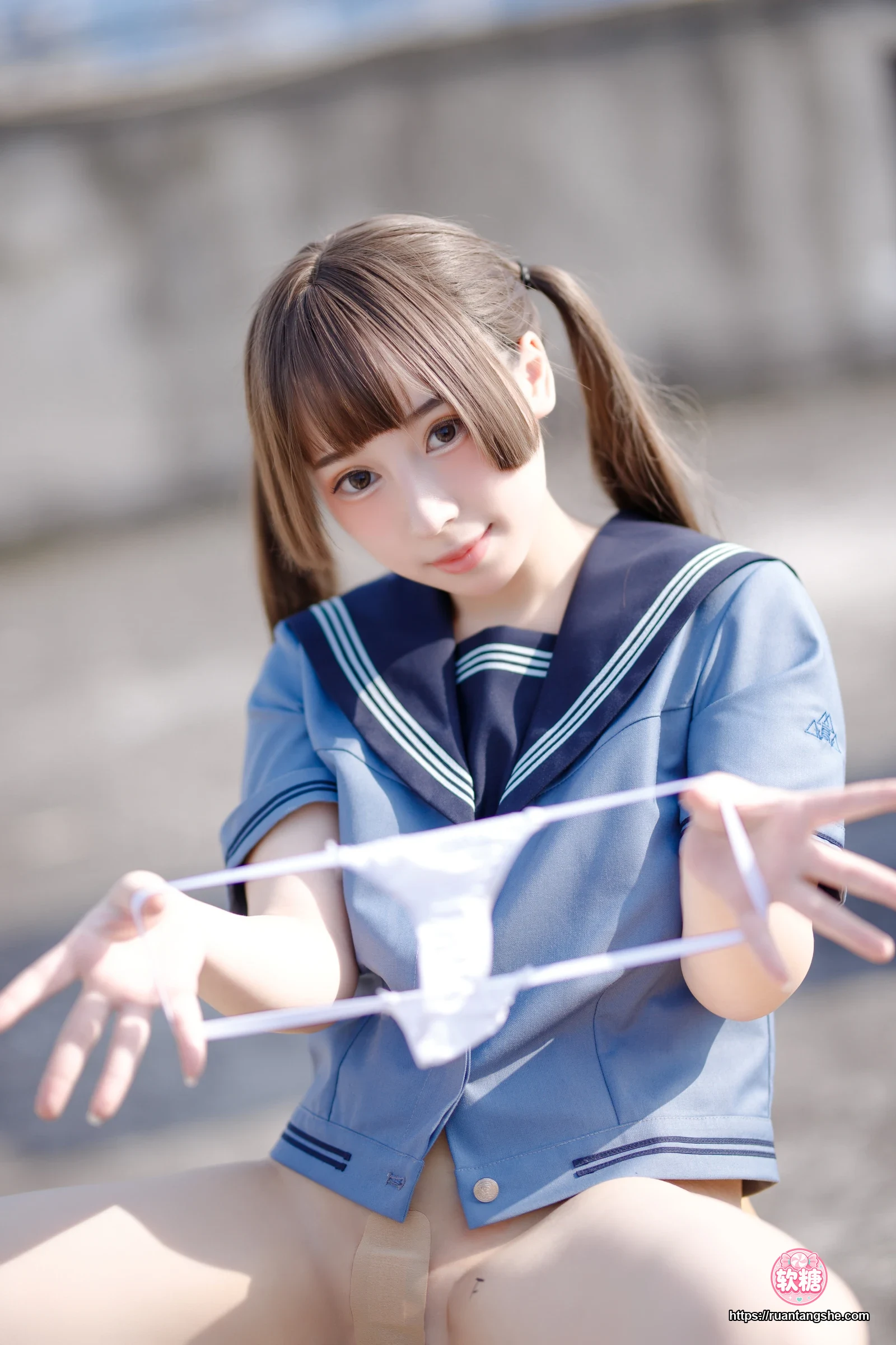 胡桃Kurumi 胡桃 NO.004 - 天台的爱之告白