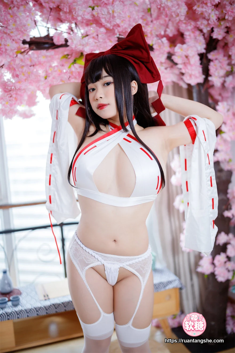 胡桃Kurumi 胡桃 NO.008 - 欲望神社巫女