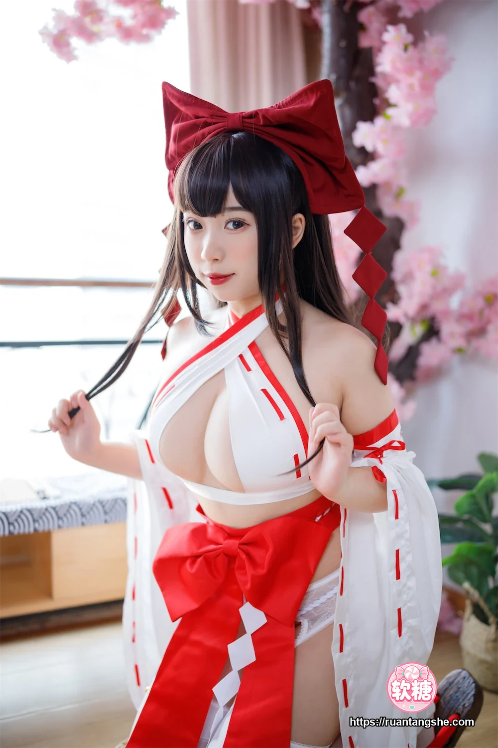胡桃Kurumi 胡桃 NO.008 - 欲望神社巫女