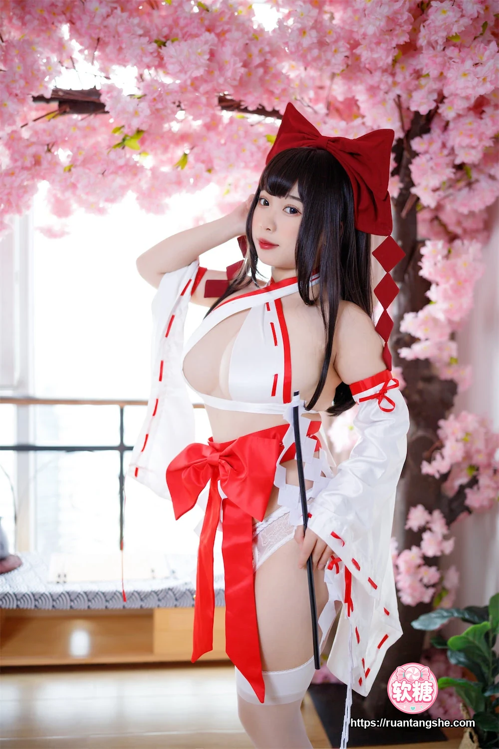 胡桃Kurumi 胡桃 NO.008 - 欲望神社巫女
