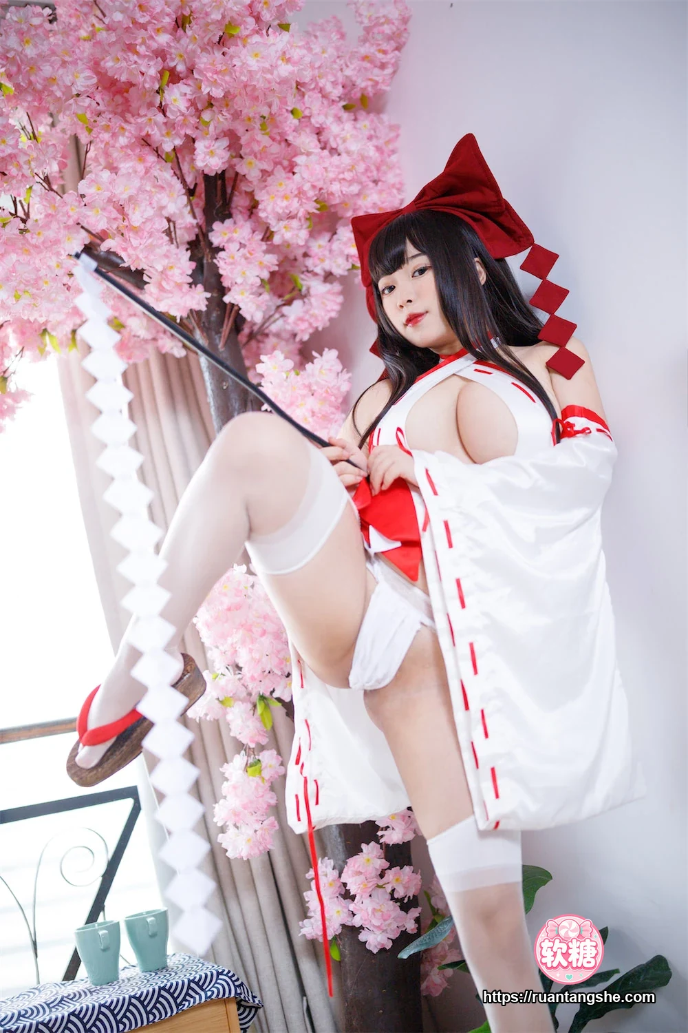 胡桃Kurumi 胡桃 NO.008 - 欲望神社巫女