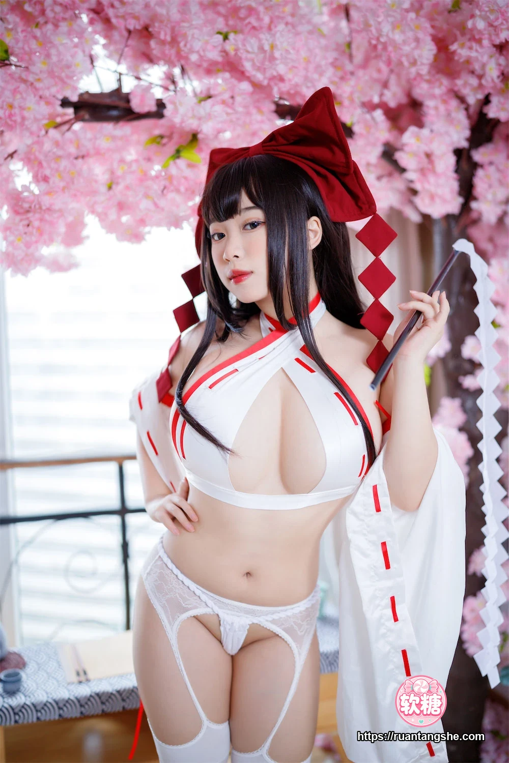 胡桃Kurumi 胡桃 NO.008 - 欲望神社巫女