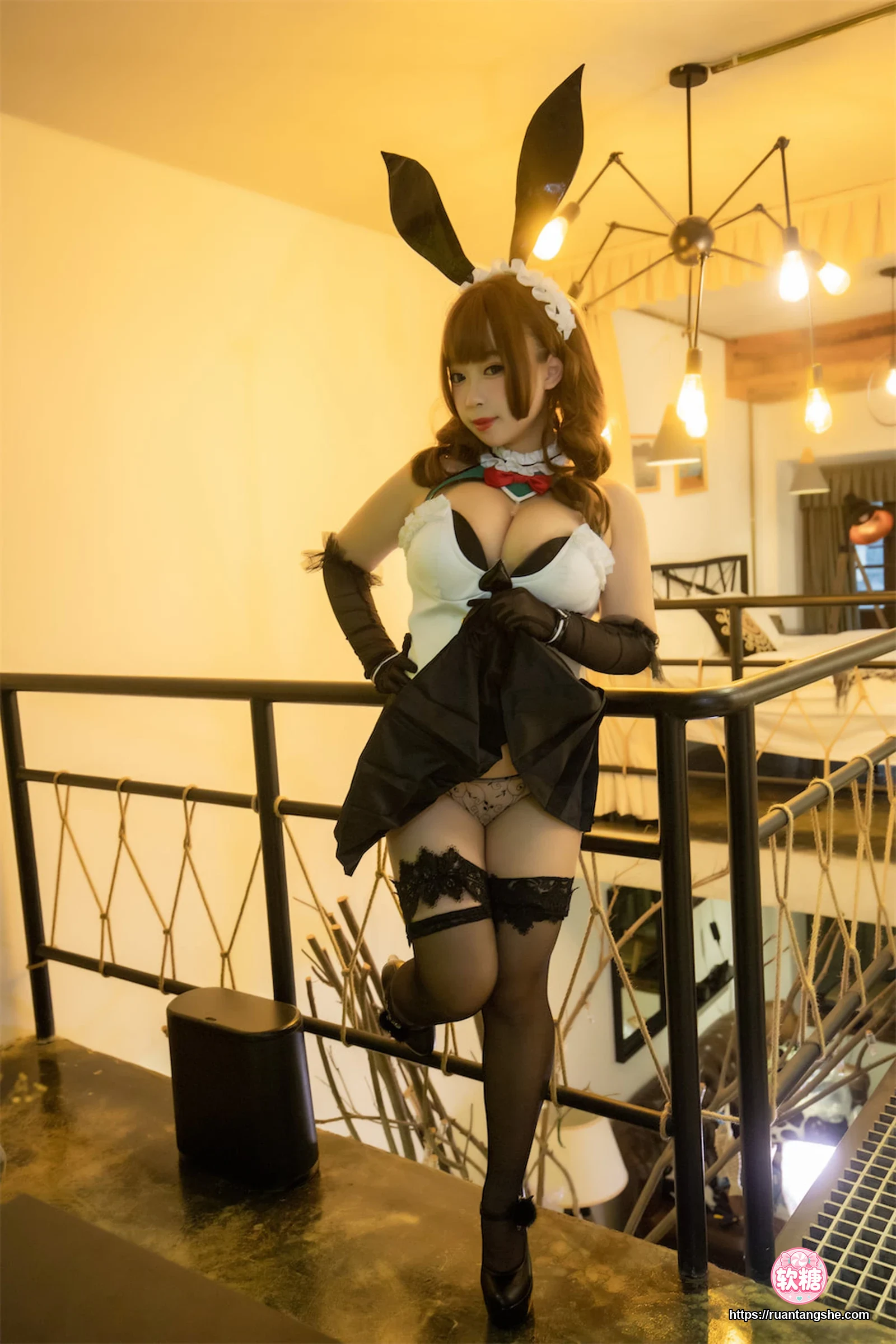 胡桃Kurumi 胡桃 NO.027 - 莫莉卡荷官兔女郎