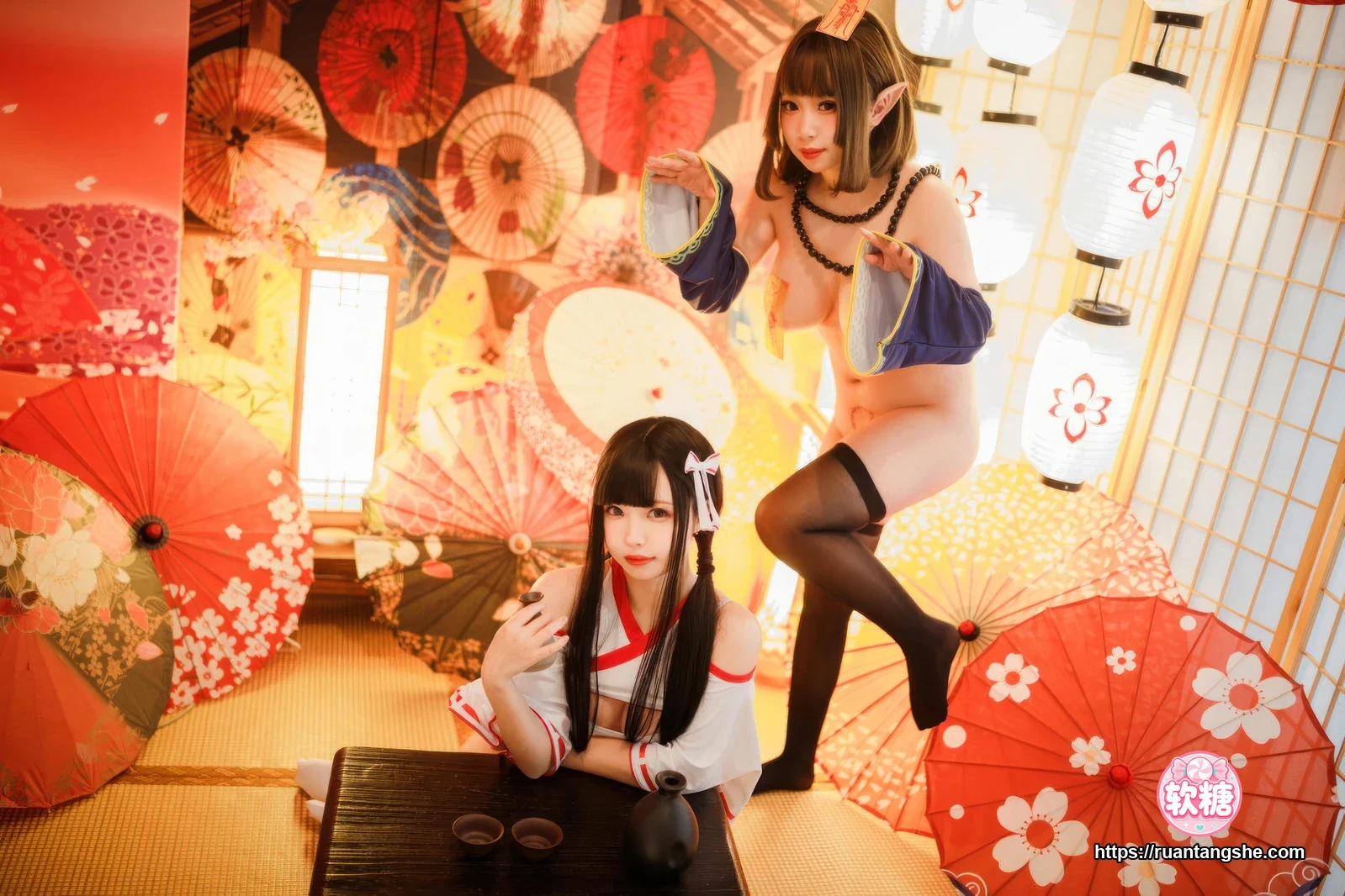 胡桃Kurumi 胡桃 NO.033 - 巫女&僵尸(&十万珍吱伏特)