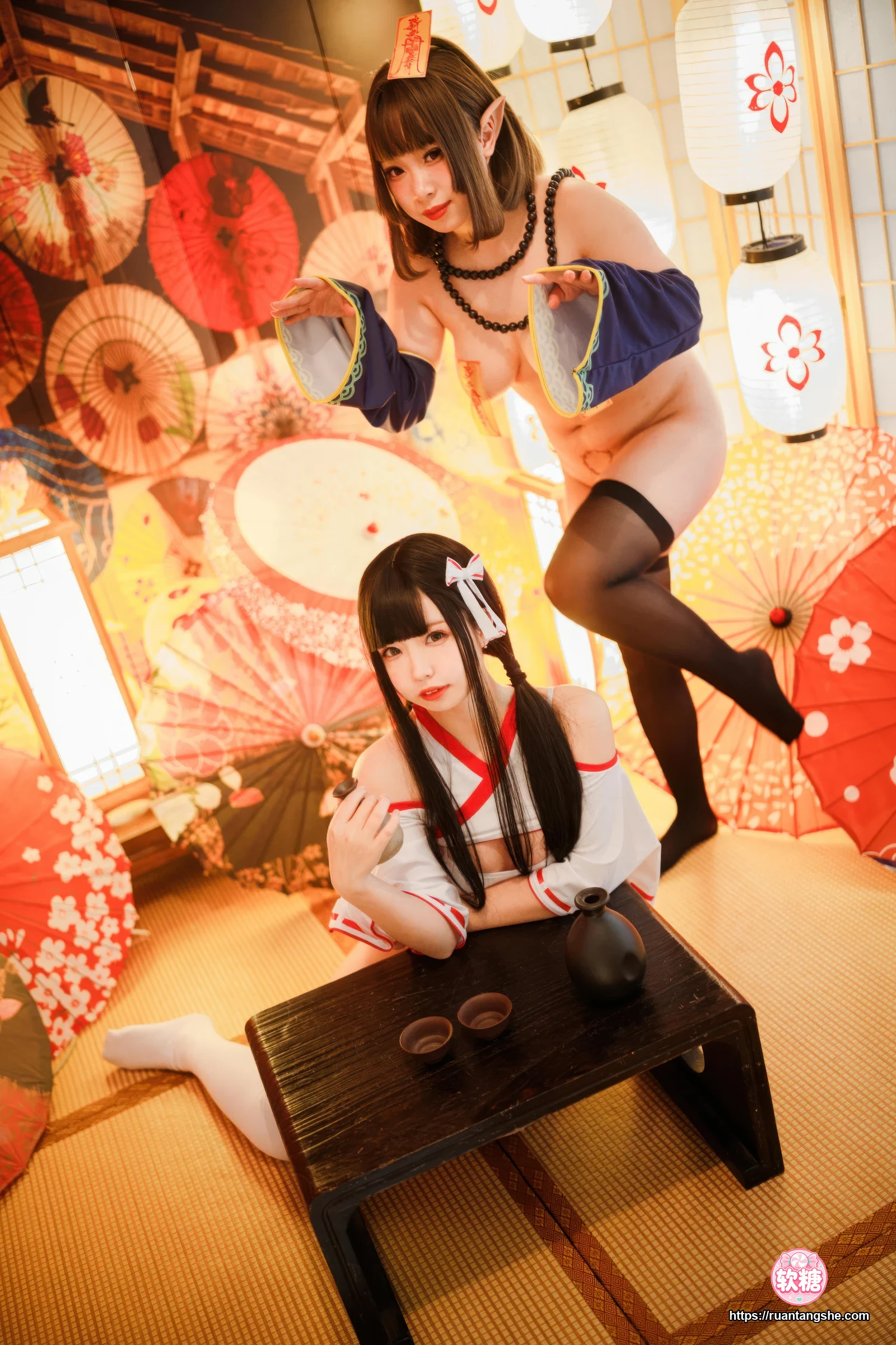 胡桃Kurumi 胡桃 NO.033 - 巫女&僵尸(&十万珍吱伏特)