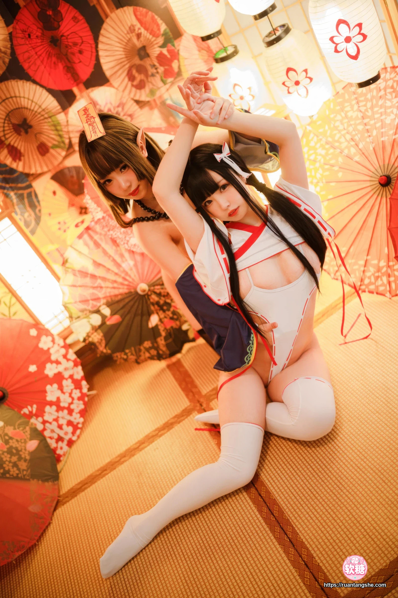 胡桃Kurumi 胡桃 NO.033 - 巫女&僵尸(&十万珍吱伏特)