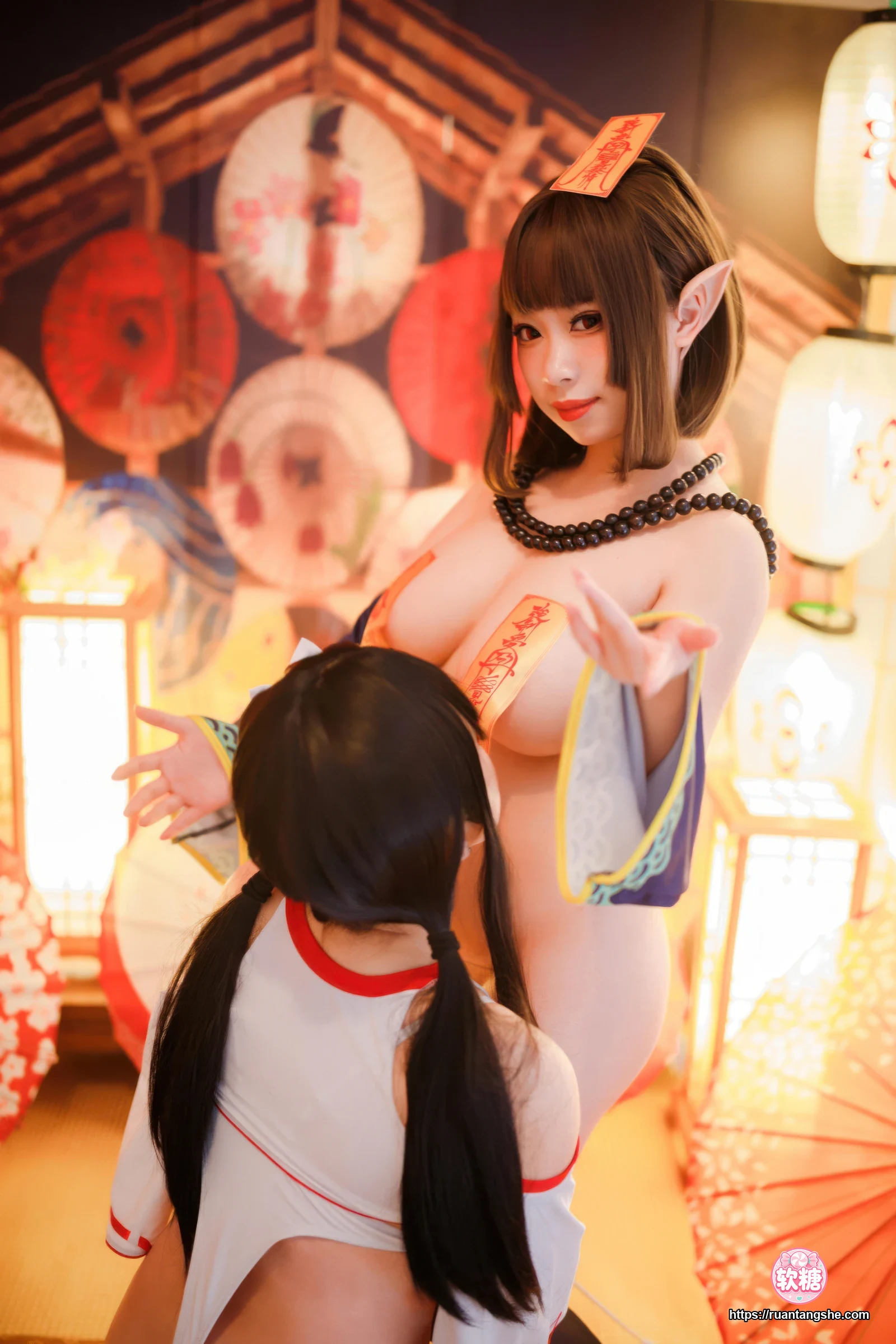 胡桃Kurumi 胡桃 NO.033 - 巫女&僵尸(&十万珍吱伏特)