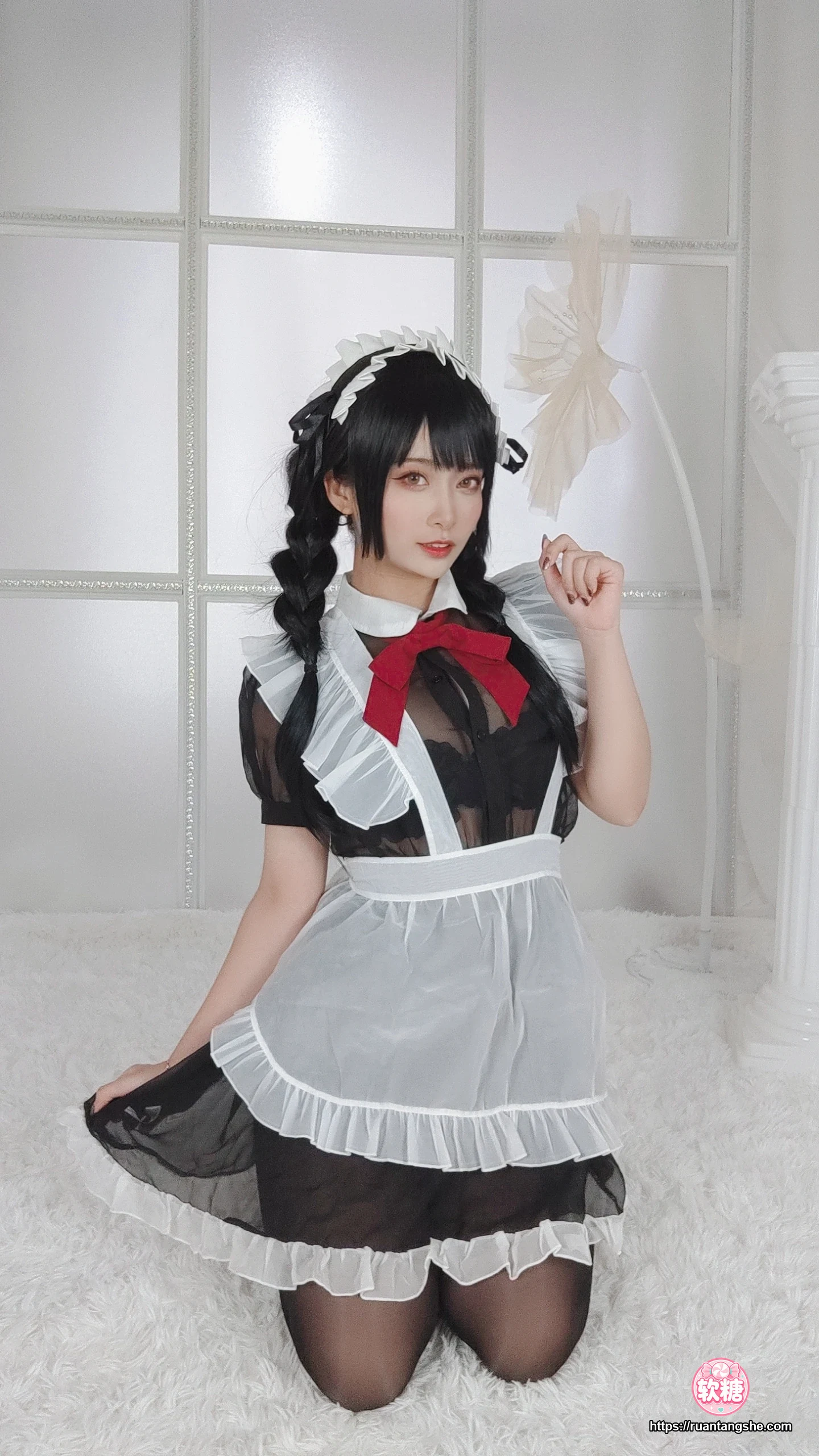 洛璃LoLiSAMA 洛璃LoLiSAMA NO.017 - 黑丝女仆