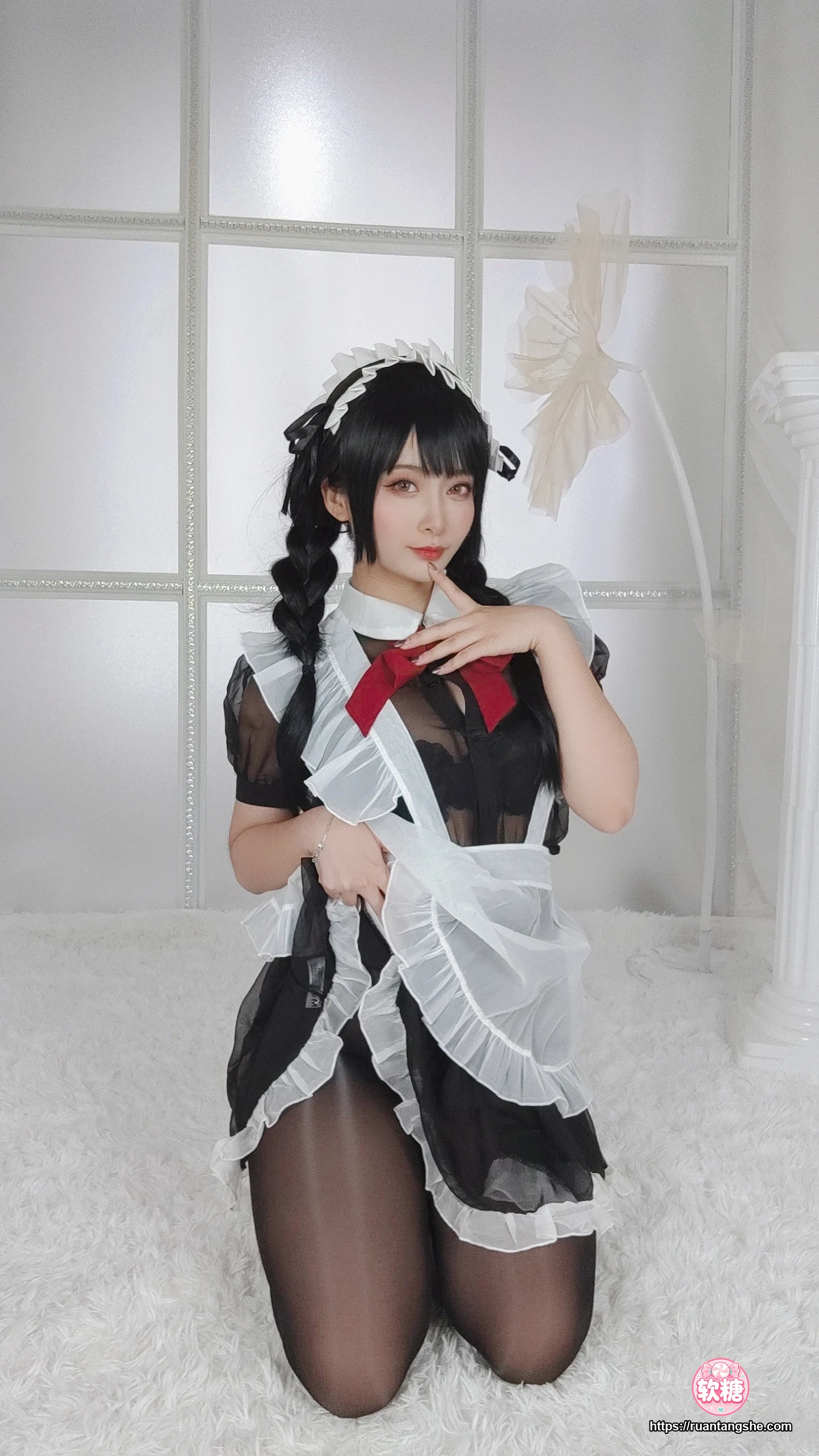 洛璃LoLiSAMA 洛璃LoLiSAMA NO.017 - 黑丝女仆