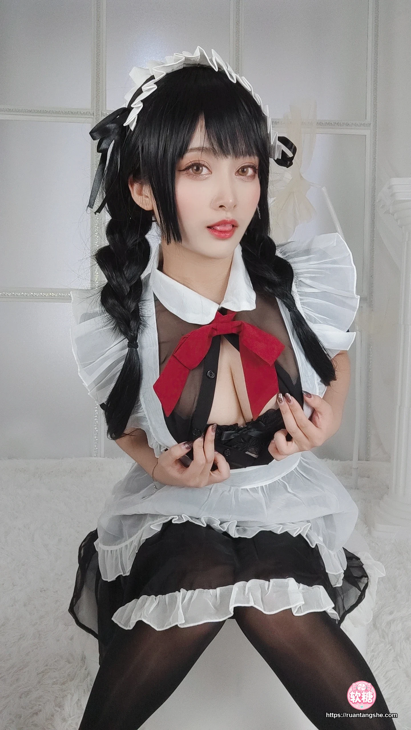 洛璃LoLiSAMA 洛璃LoLiSAMA NO.017 - 黑丝女仆