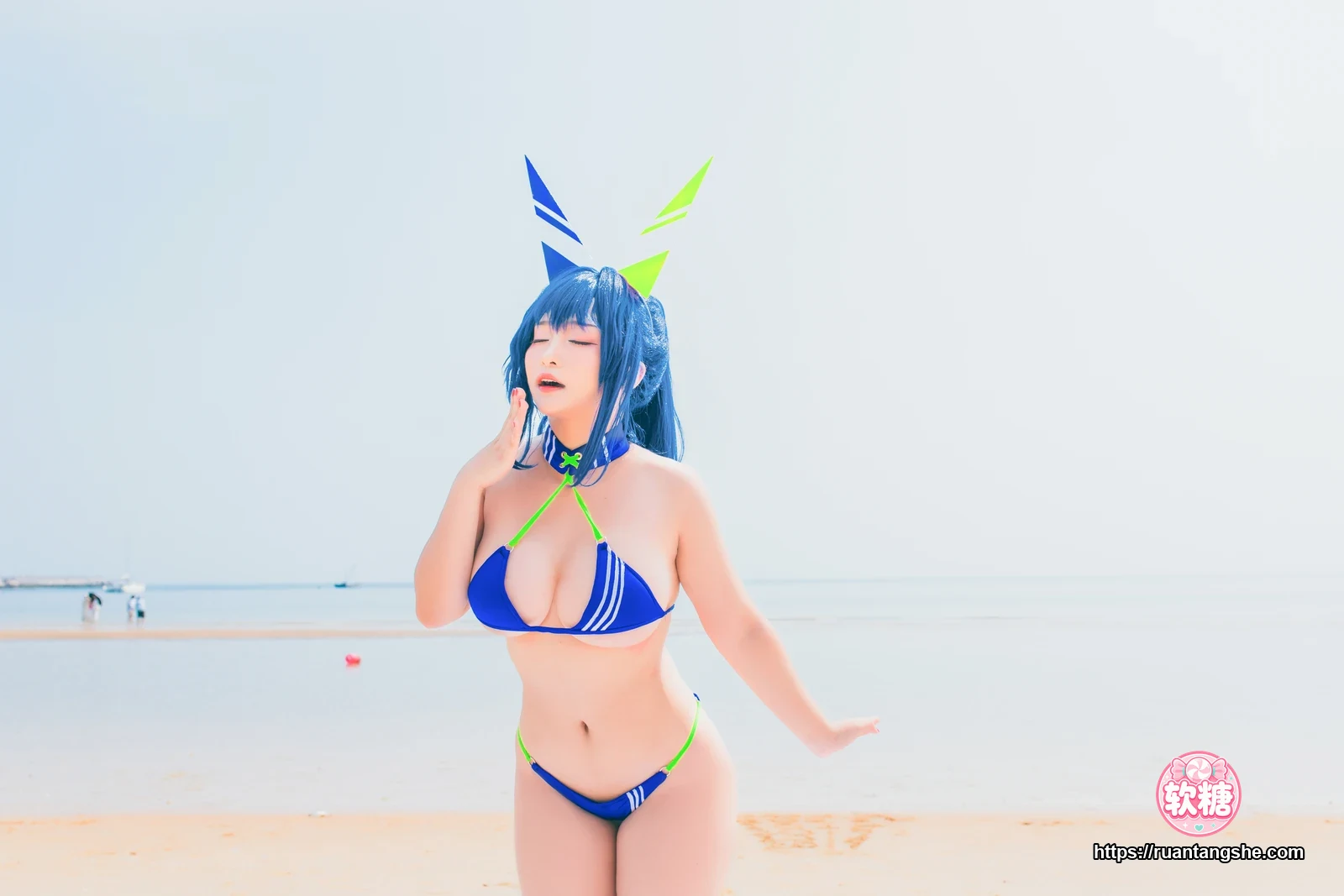 洛璃LoLiSAMA 洛璃LoLiSAMA NO.063 - 热恋的盛夏 花园泳装