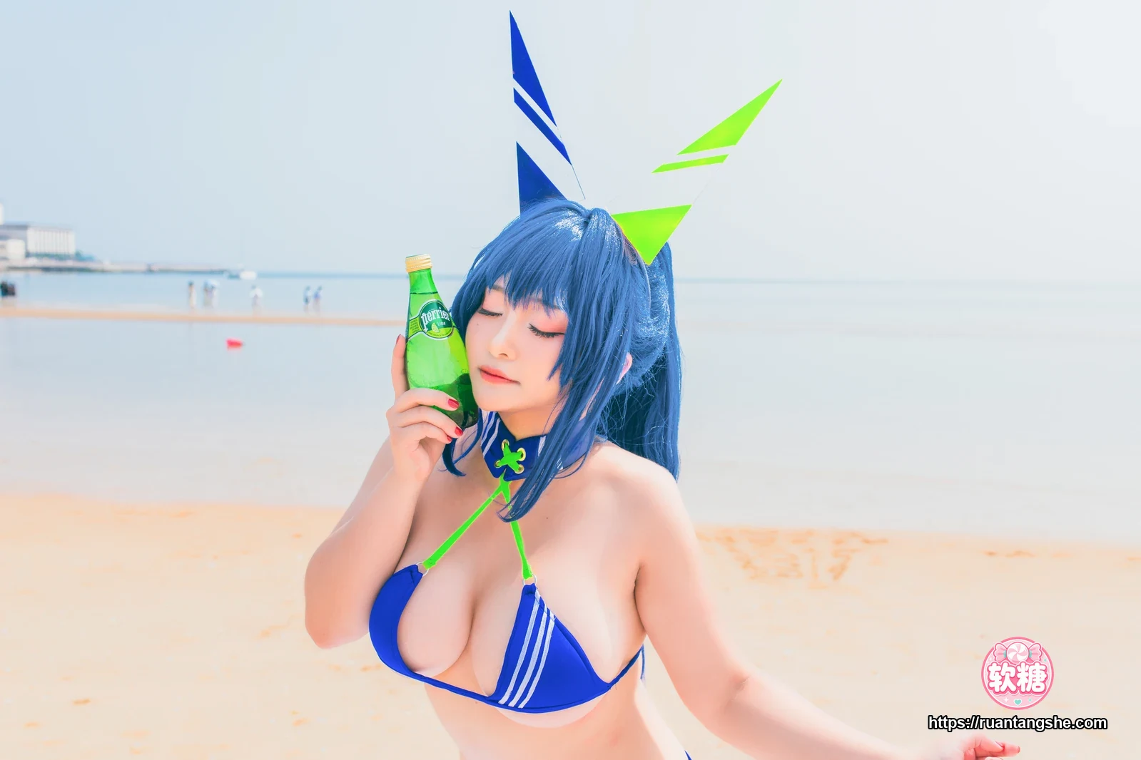 洛璃LoLiSAMA 洛璃LoLiSAMA NO.063 - 热恋的盛夏 花园泳装
