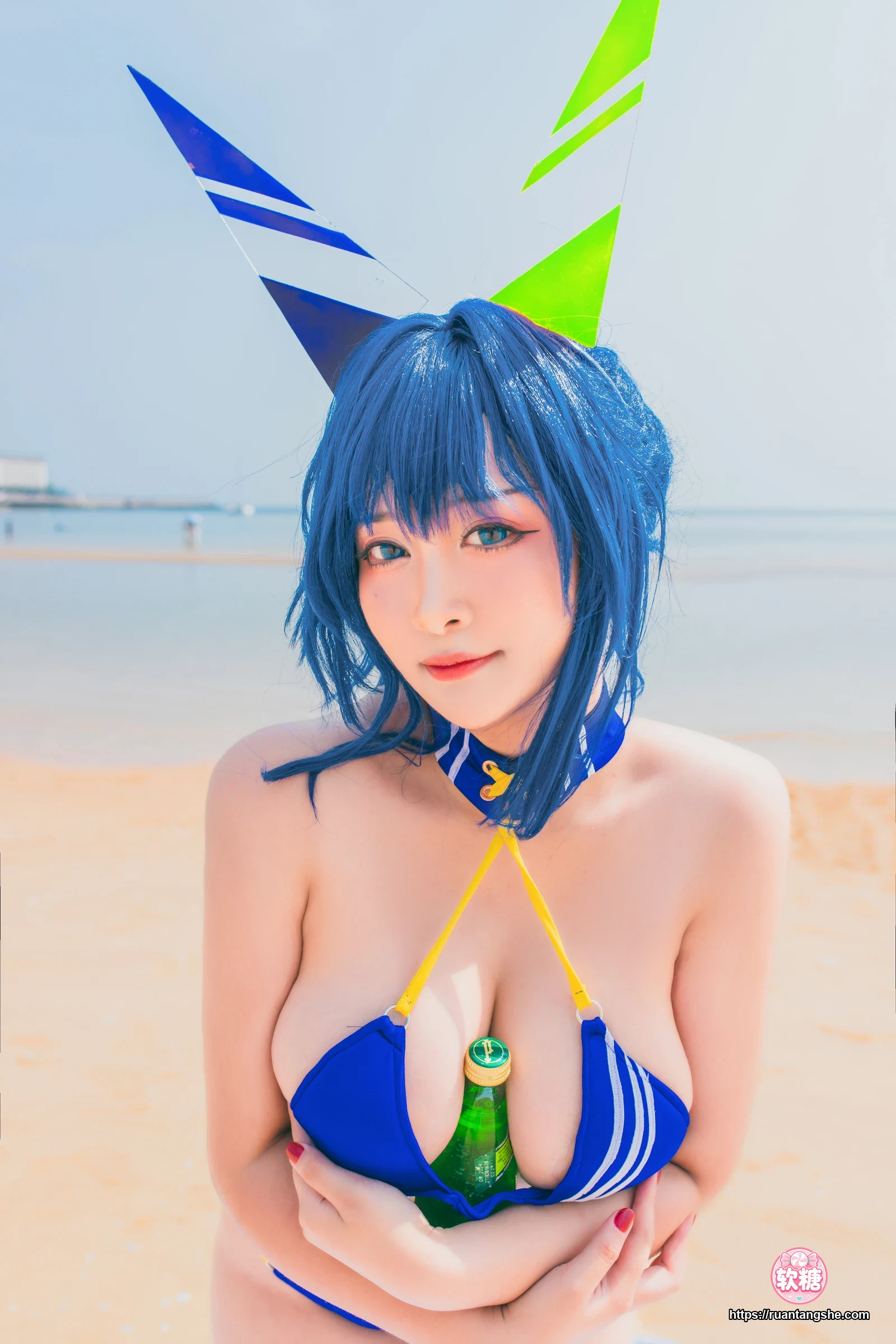 洛璃LoLiSAMA 洛璃LoLiSAMA NO.063 - 热恋的盛夏 花园泳装