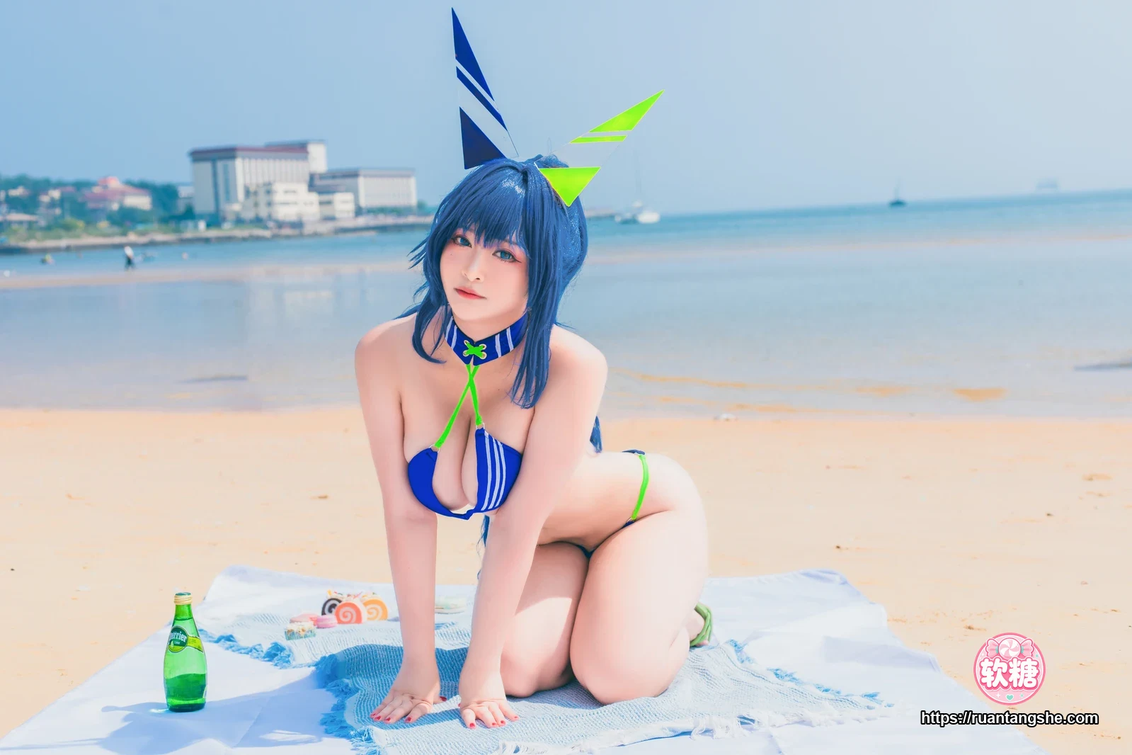 洛璃LoLiSAMA 洛璃LoLiSAMA NO.063 - 热恋的盛夏 花园泳装
