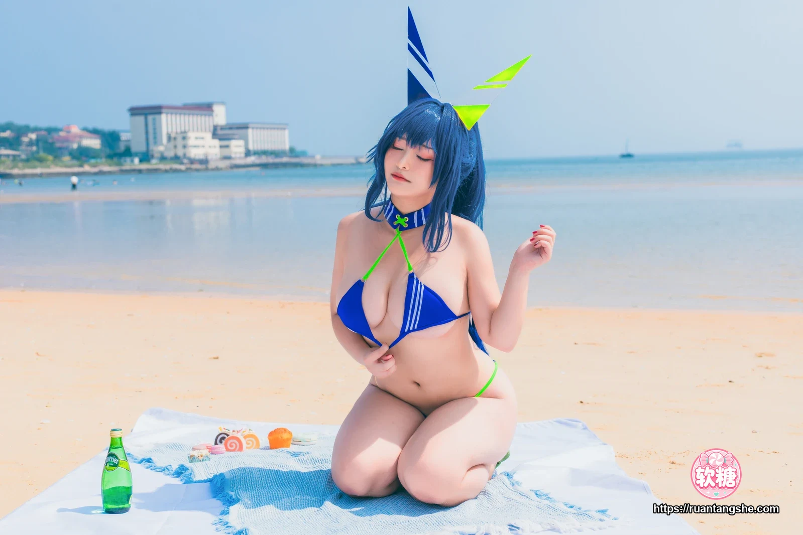 洛璃LoLiSAMA 洛璃LoLiSAMA NO.063 - 热恋的盛夏 花园泳装