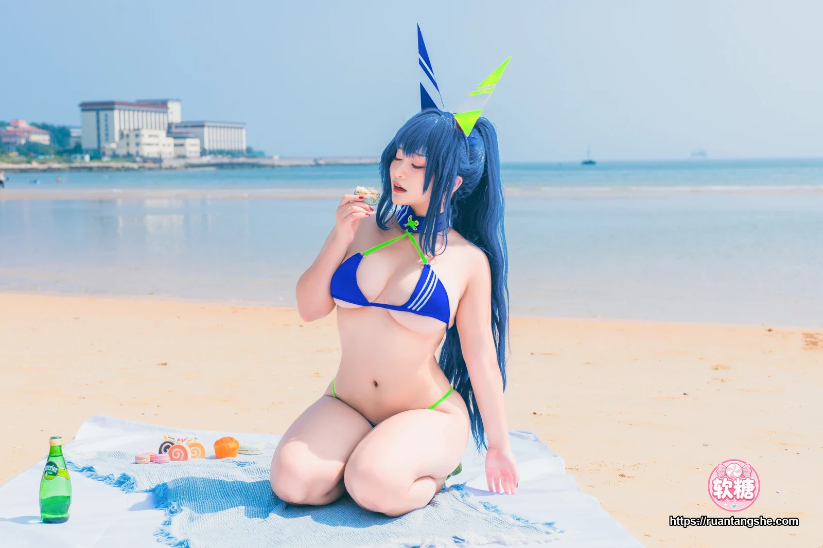 洛璃LoLiSAMA 洛璃LoLiSAMA NO.063 - 热恋的盛夏 花园泳装