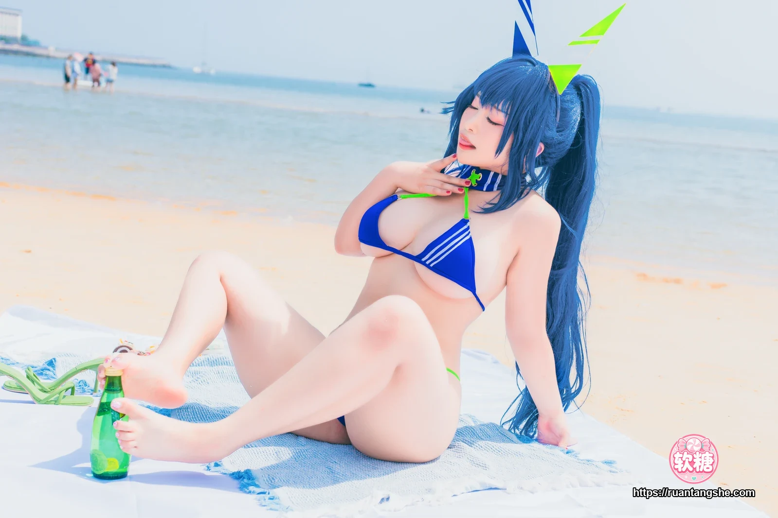 洛璃LoLiSAMA 洛璃LoLiSAMA NO.063 - 热恋的盛夏 花园泳装