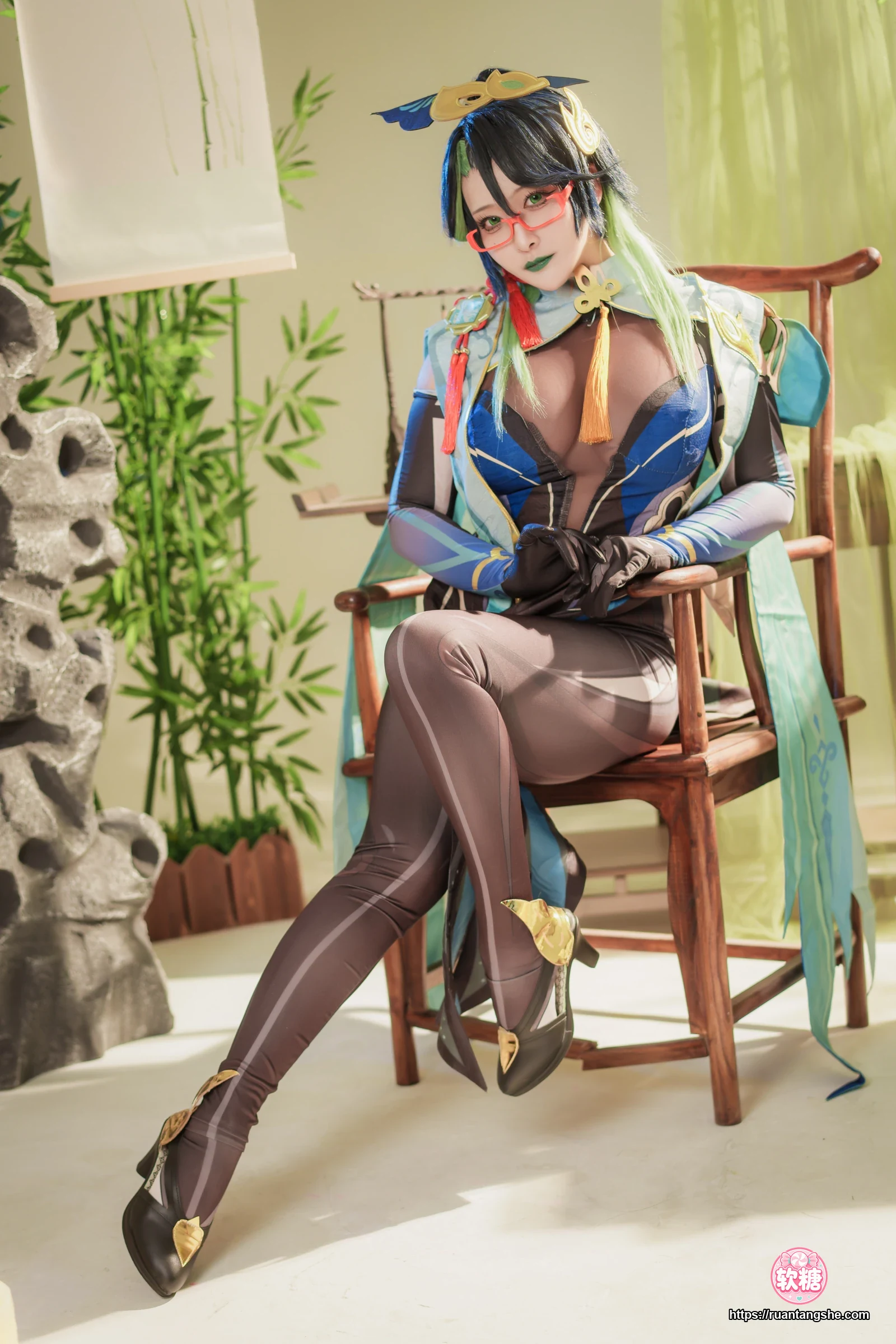 洛璃LoLiSAMA 洛璃LoLiSAMA NO.068 - 原神 闲云