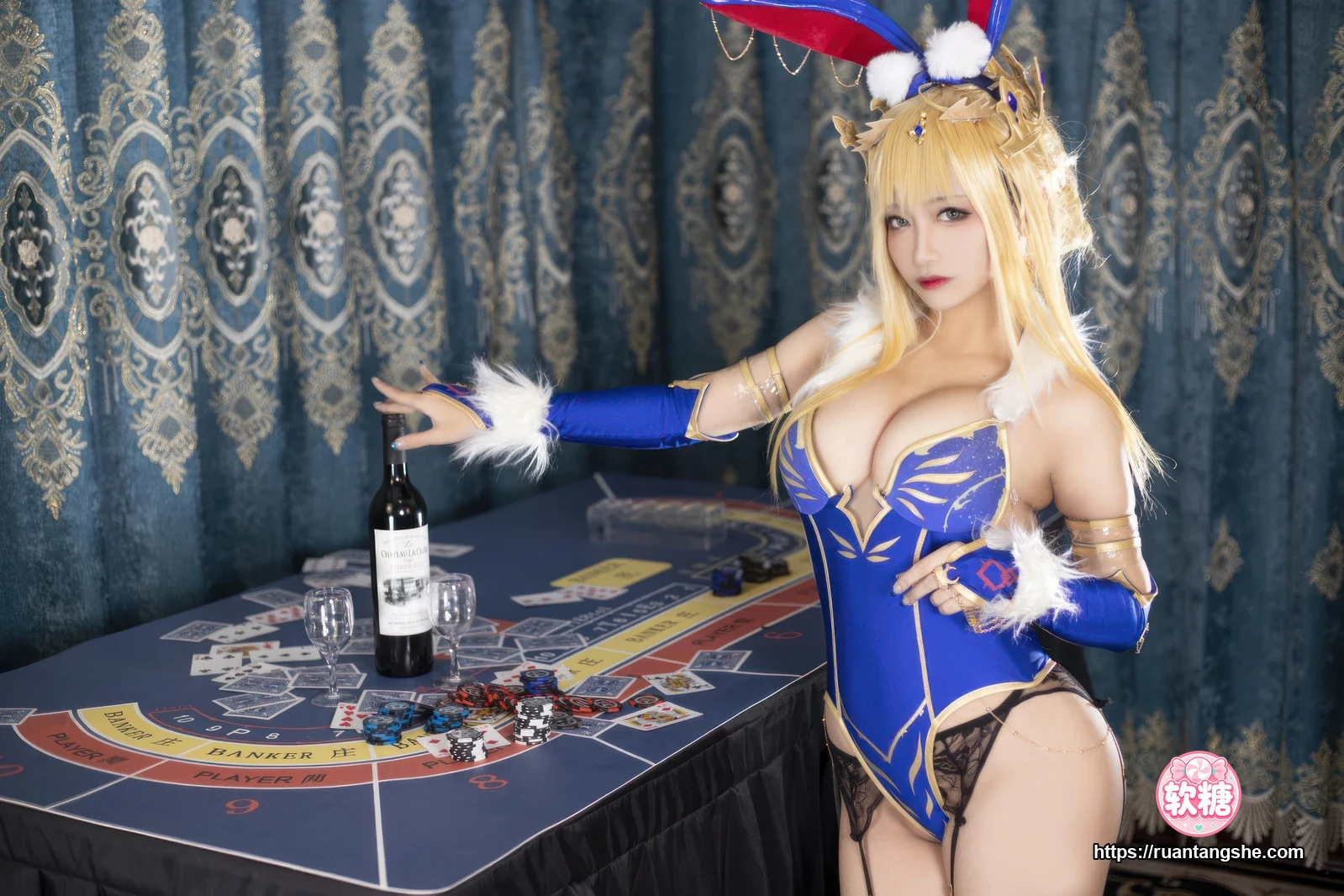 洛璃LoLiSAMA 洛璃LoLiSAMA NO.084 - FGO 白枪呆兔女郎