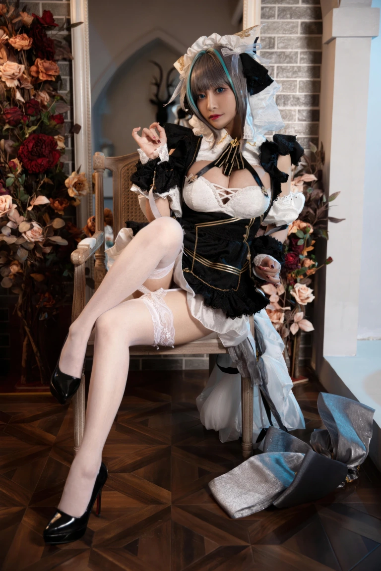 洛璃LoLiSAMA《碧蓝航线 柴郡》写真图集 67P｜在线预览与图包下载