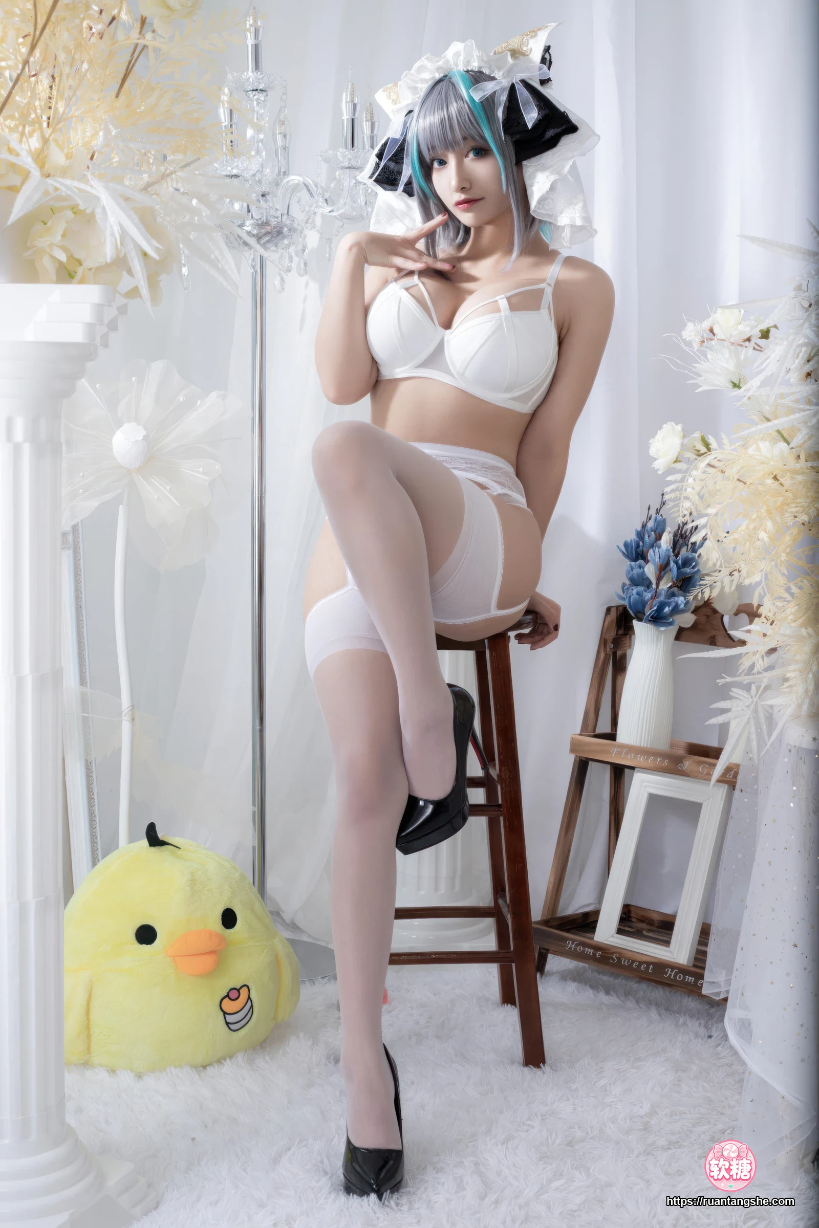 洛璃LoLiSAMA 洛璃LoLiSAMA NO.087 - 碧蓝航线 柴郡同人内衣
