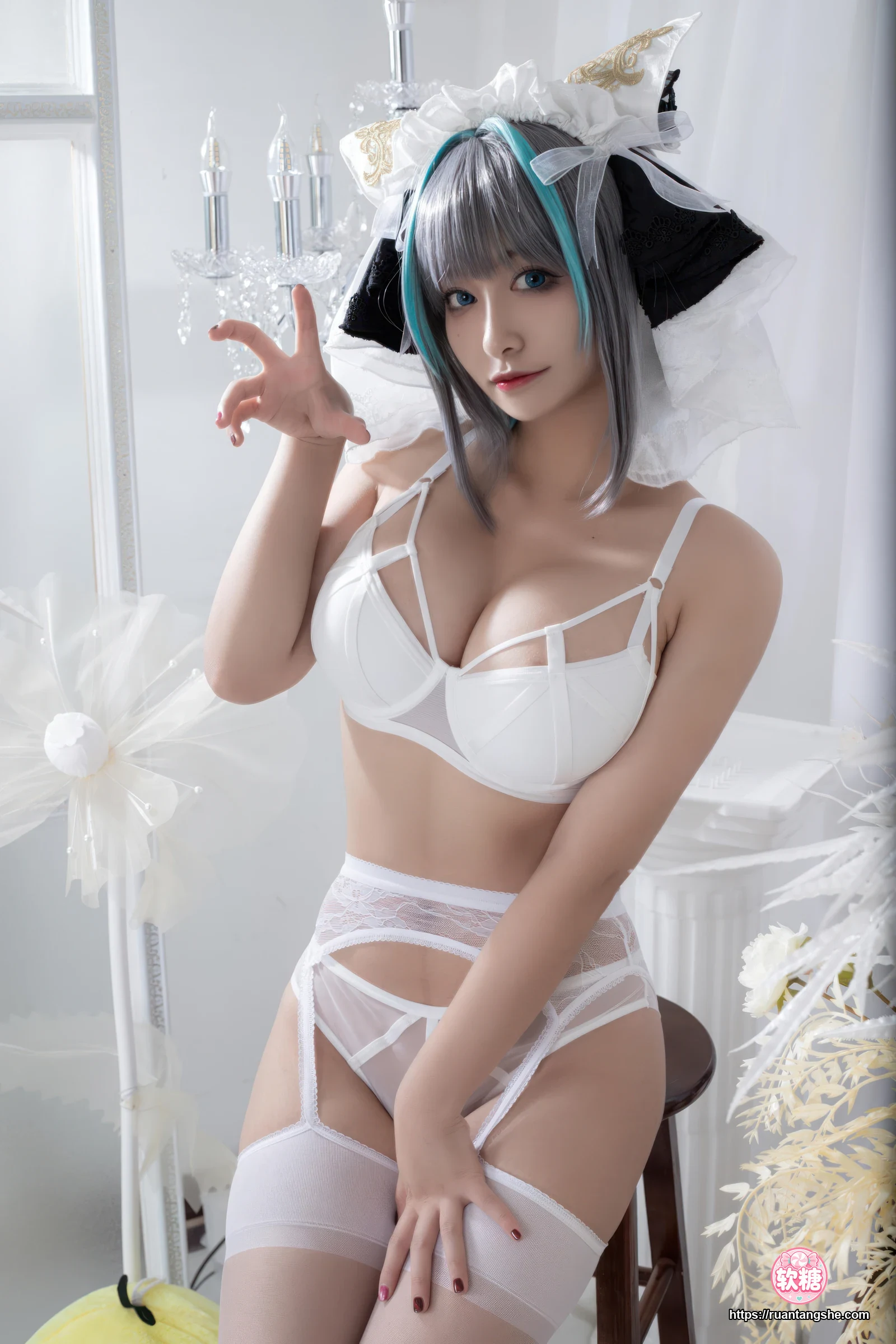 洛璃LoLiSAMA 洛璃LoLiSAMA NO.087 - 碧蓝航线 柴郡同人内衣