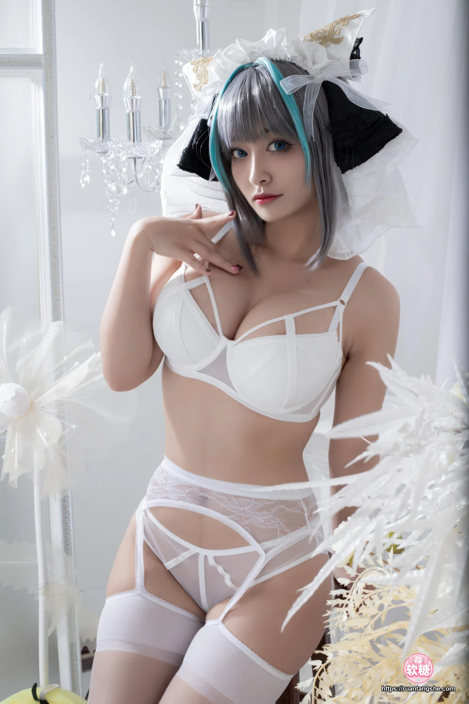 洛璃LoLiSAMA 洛璃LoLiSAMA NO.087 - 碧蓝航线 柴郡同人内衣