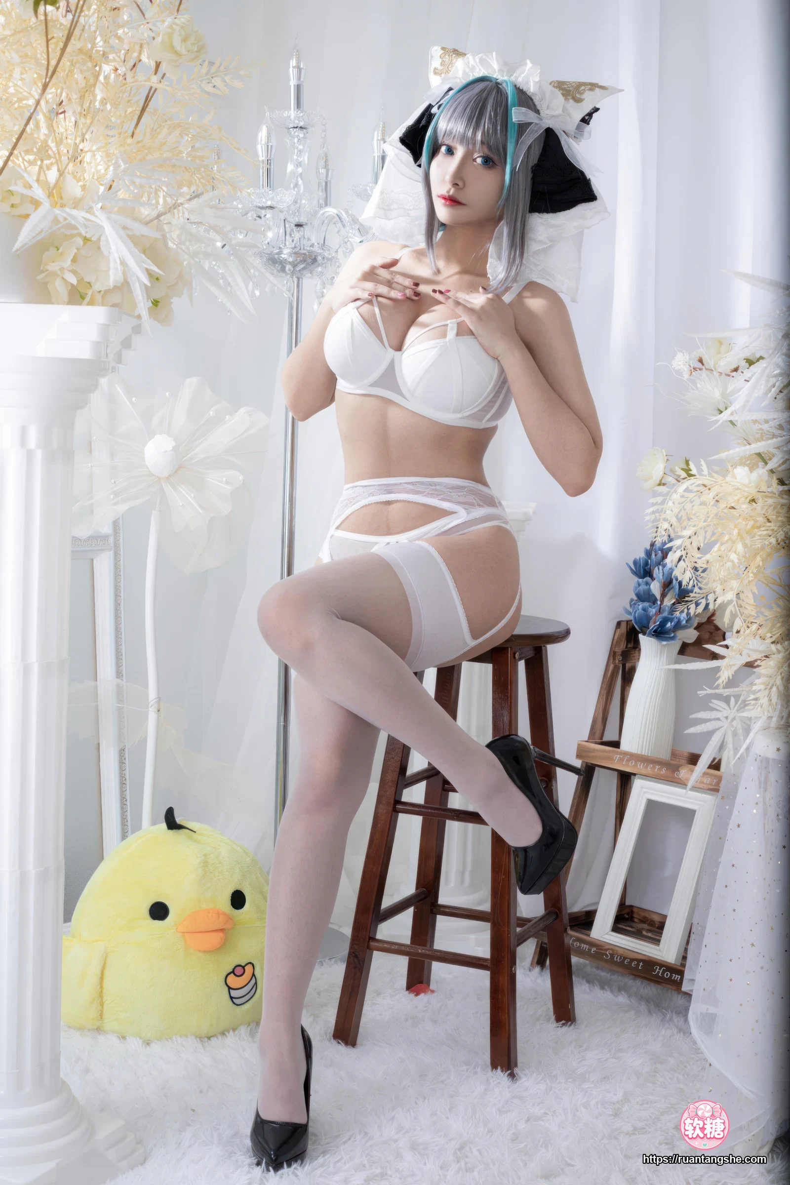 洛璃LoLiSAMA 洛璃LoLiSAMA NO.087 - 碧蓝航线 柴郡同人内衣