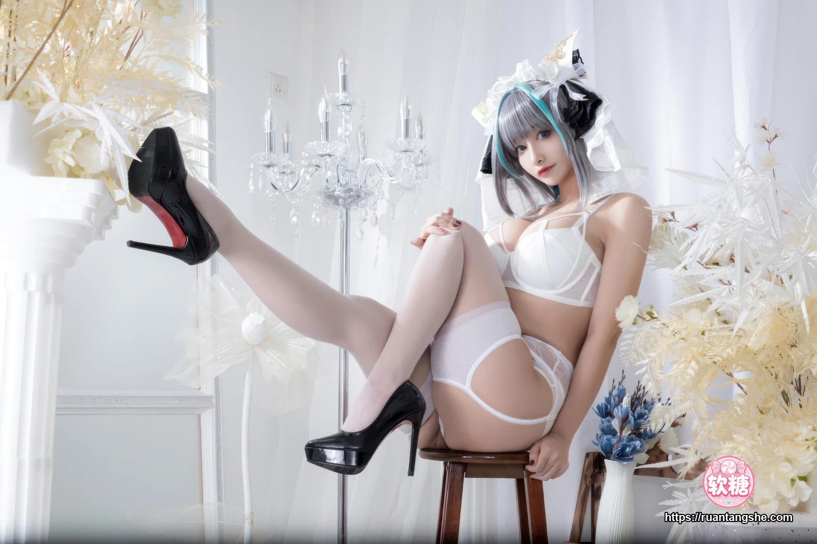 洛璃LoLiSAMA 洛璃LoLiSAMA NO.087 - 碧蓝航线 柴郡同人内衣