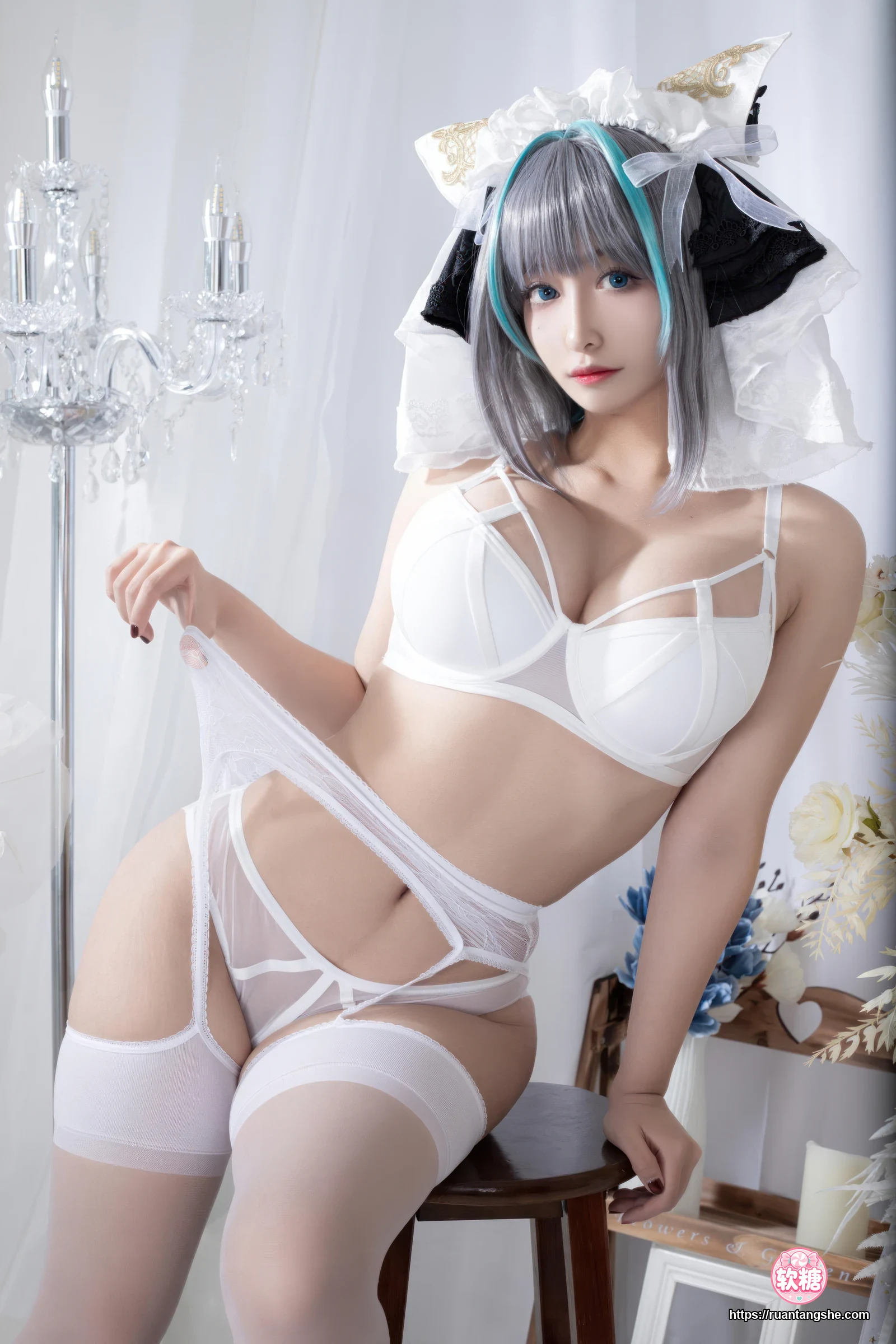 洛璃LoLiSAMA 洛璃LoLiSAMA NO.087 - 碧蓝航线 柴郡同人内衣