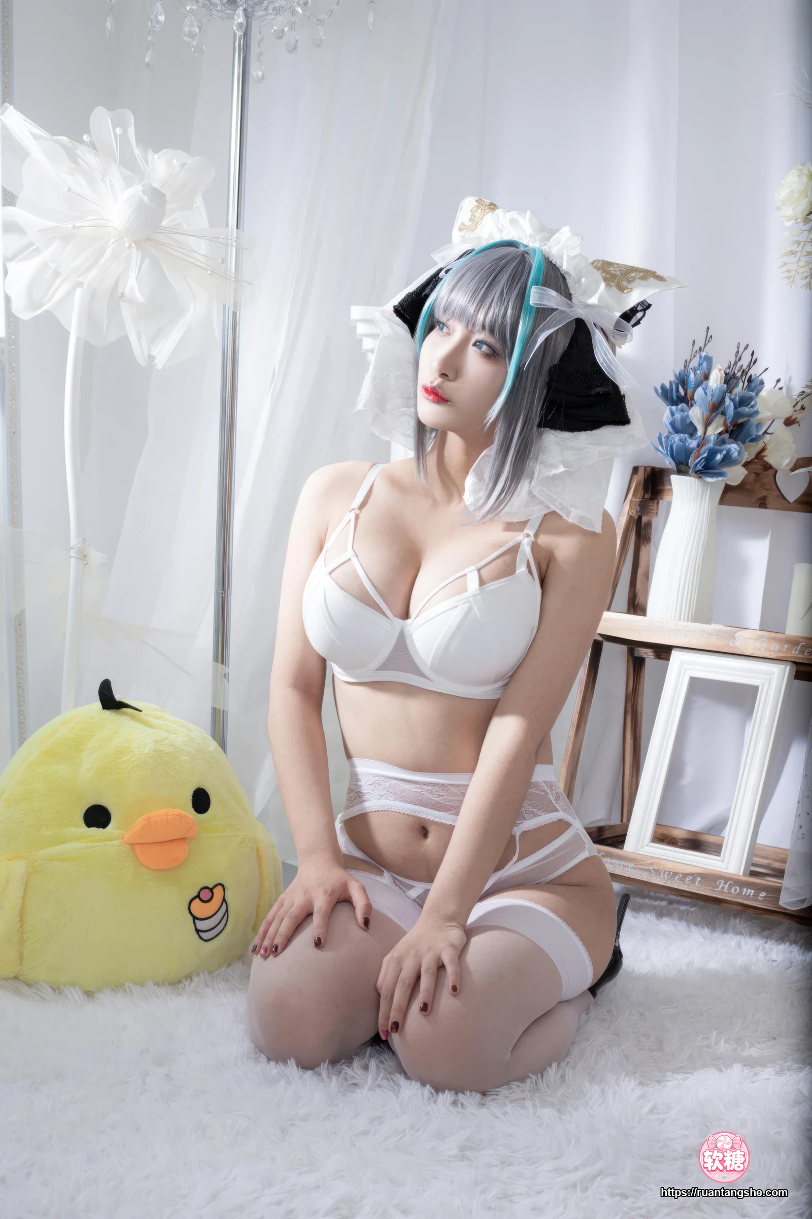 洛璃LoLiSAMA 洛璃LoLiSAMA NO.087 - 碧蓝航线 柴郡同人内衣