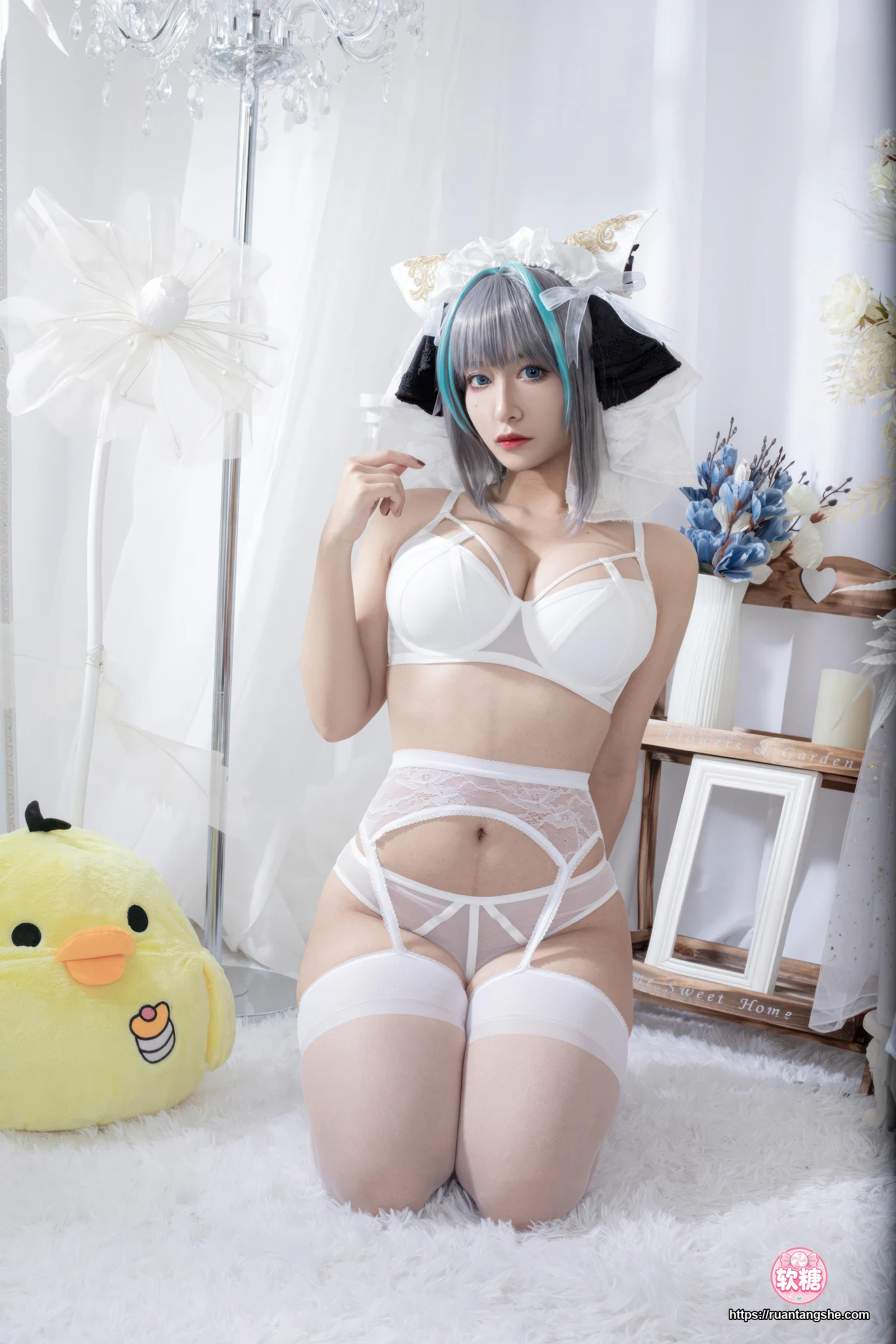 洛璃LoLiSAMA 洛璃LoLiSAMA NO.087 - 碧蓝航线 柴郡同人内衣