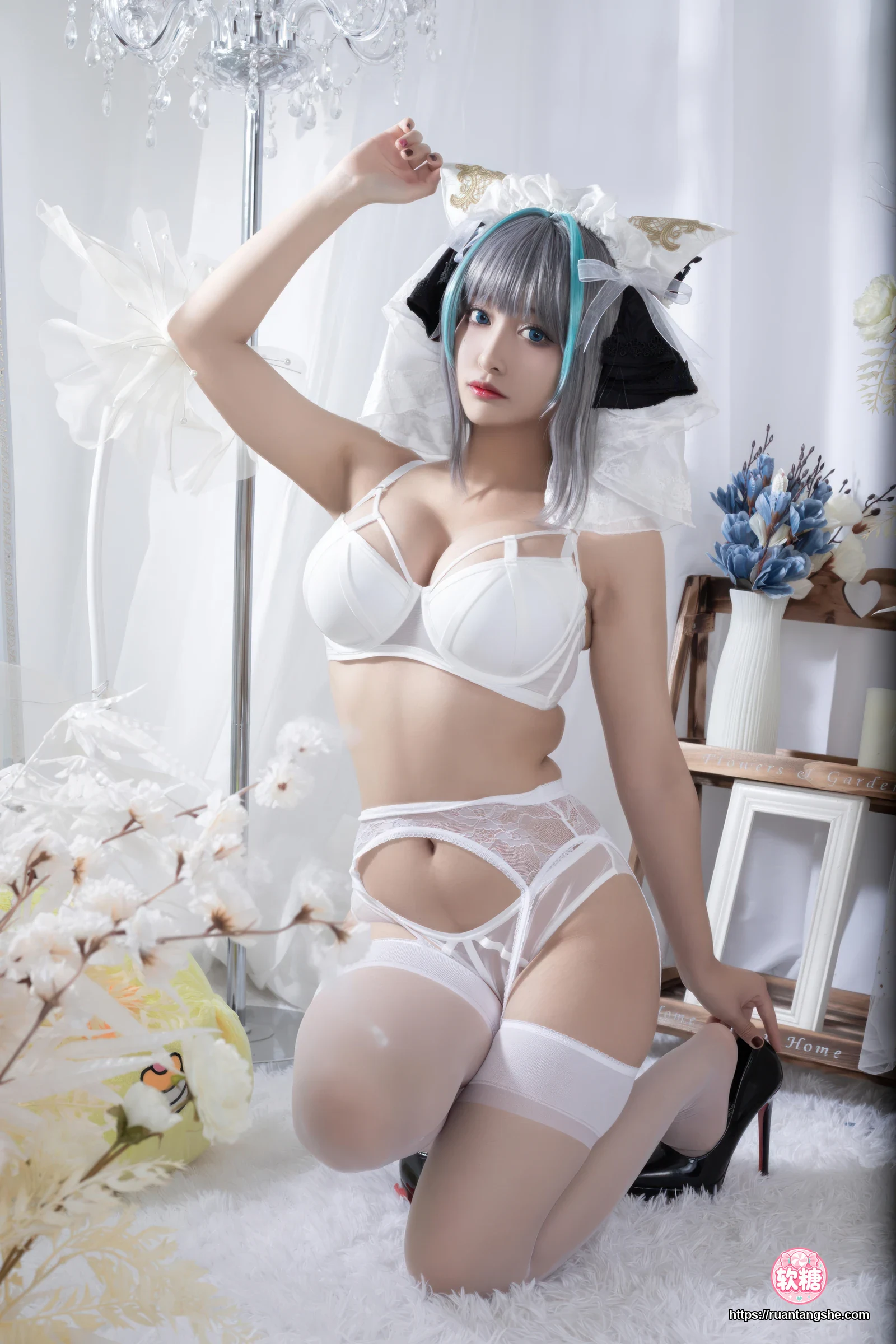 洛璃LoLiSAMA 洛璃LoLiSAMA NO.087 - 碧蓝航线 柴郡同人内衣