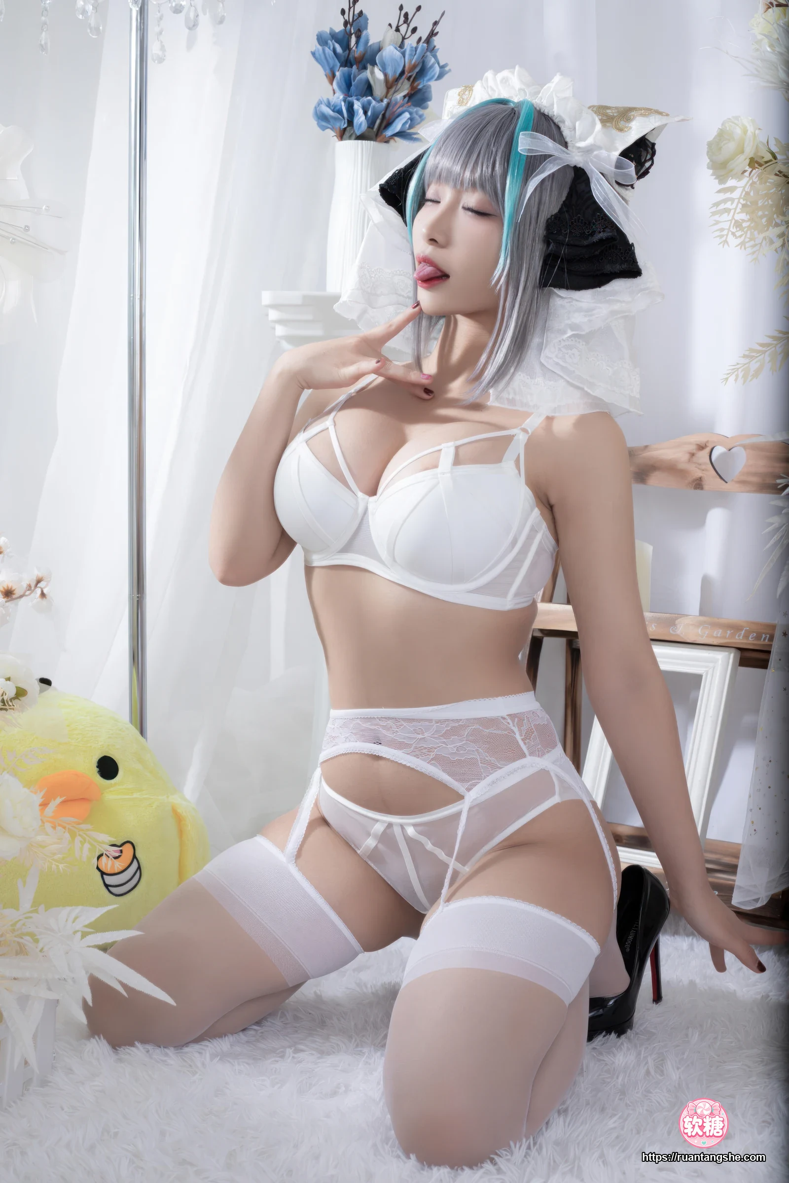 洛璃LoLiSAMA 洛璃LoLiSAMA NO.087 - 碧蓝航线 柴郡同人内衣