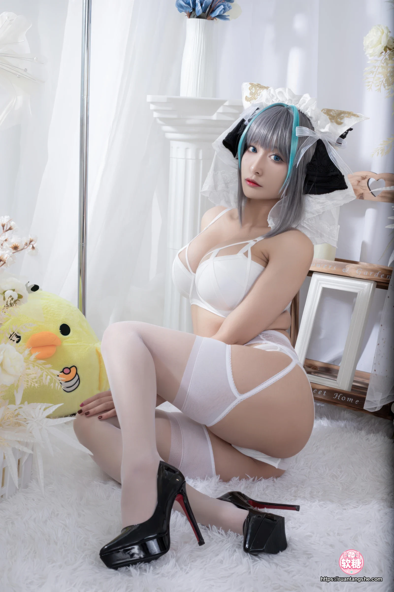 洛璃LoLiSAMA 洛璃LoLiSAMA NO.087 - 碧蓝航线 柴郡同人内衣