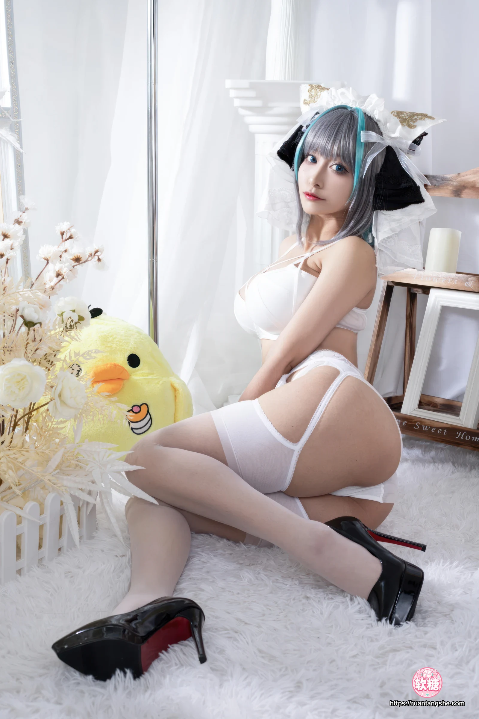 洛璃LoLiSAMA 洛璃LoLiSAMA NO.087 - 碧蓝航线 柴郡同人内衣