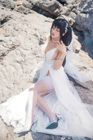 洛璃LoLiSAMA《碧蓝航线 大凤誓约花嫁》写真图集 44P｜在线预览与图包下载