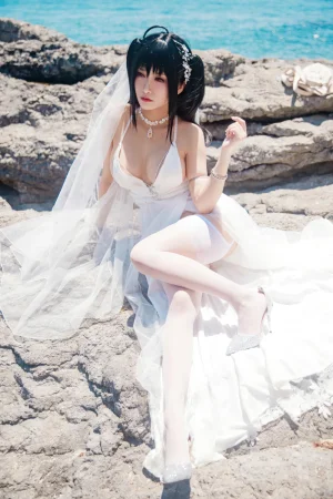 洛璃LoLiSAMA《碧蓝航线 大凤誓约花嫁》写真图集 44P｜在线预览与图包下载